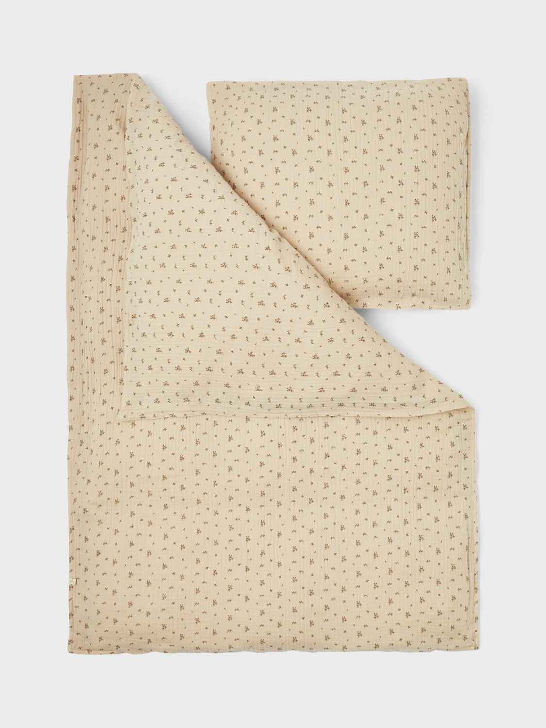 Lil Atelier Nolin Baby Sengetøj - Wood Ash