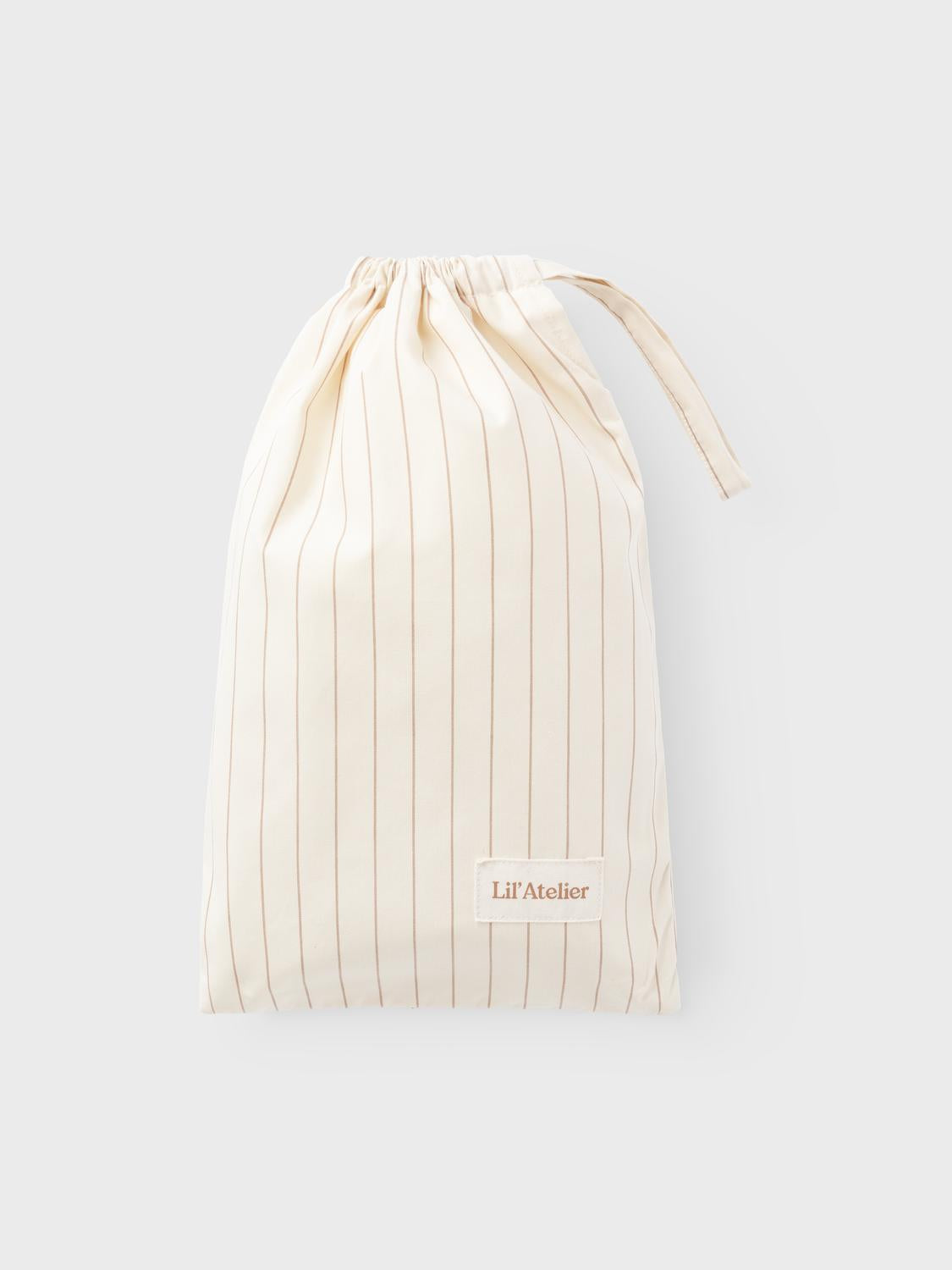 Lil Atelier Fargo Junior Sengetøj - Turtledove