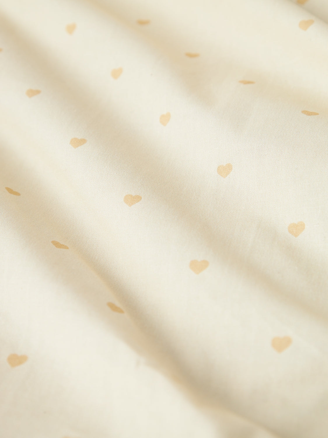 Lil Atelier Fargo Baby Sengetøj Hjerter - Turtledove