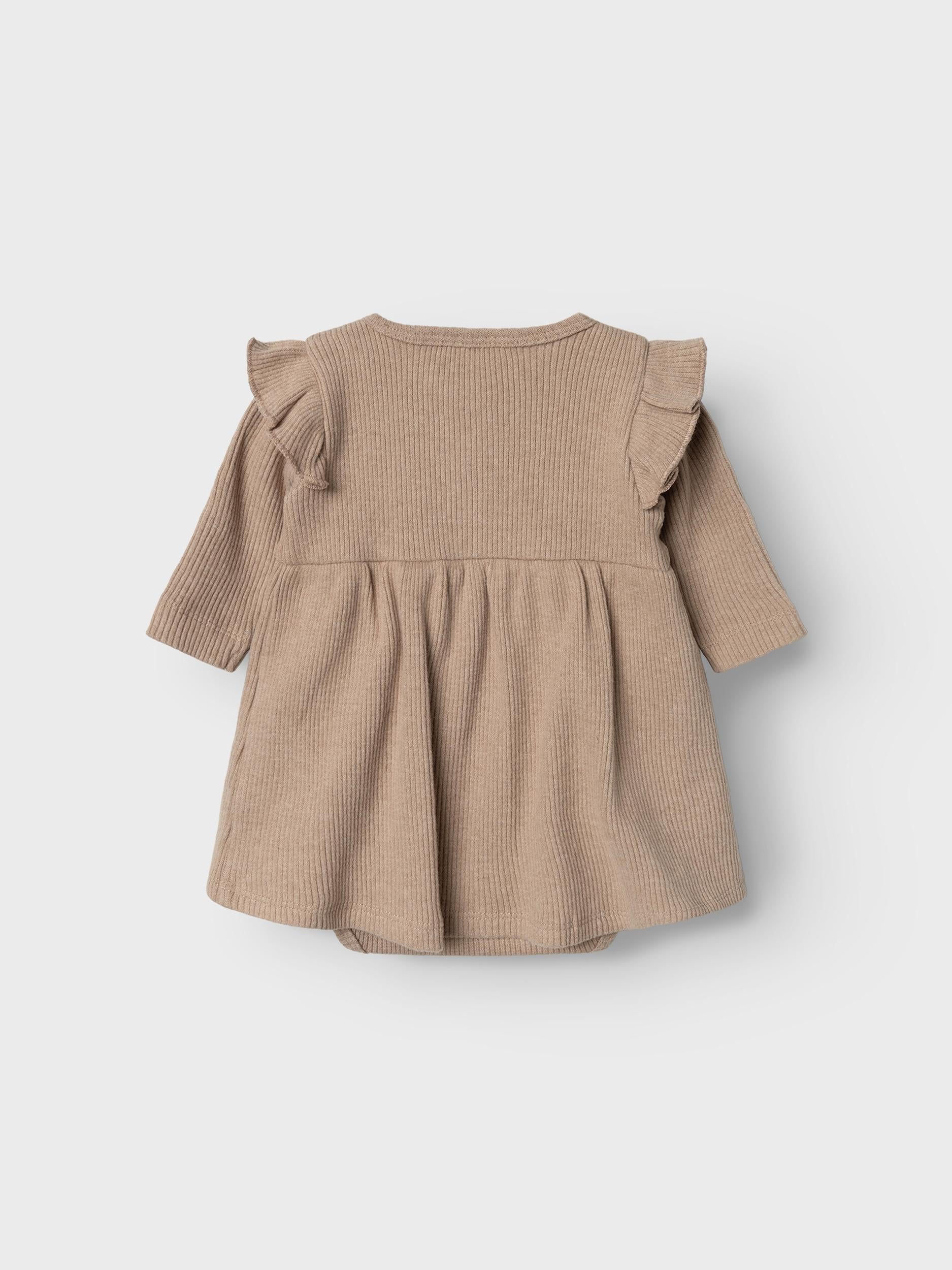 Lil Atelier Sophia Body Dress - Nougat