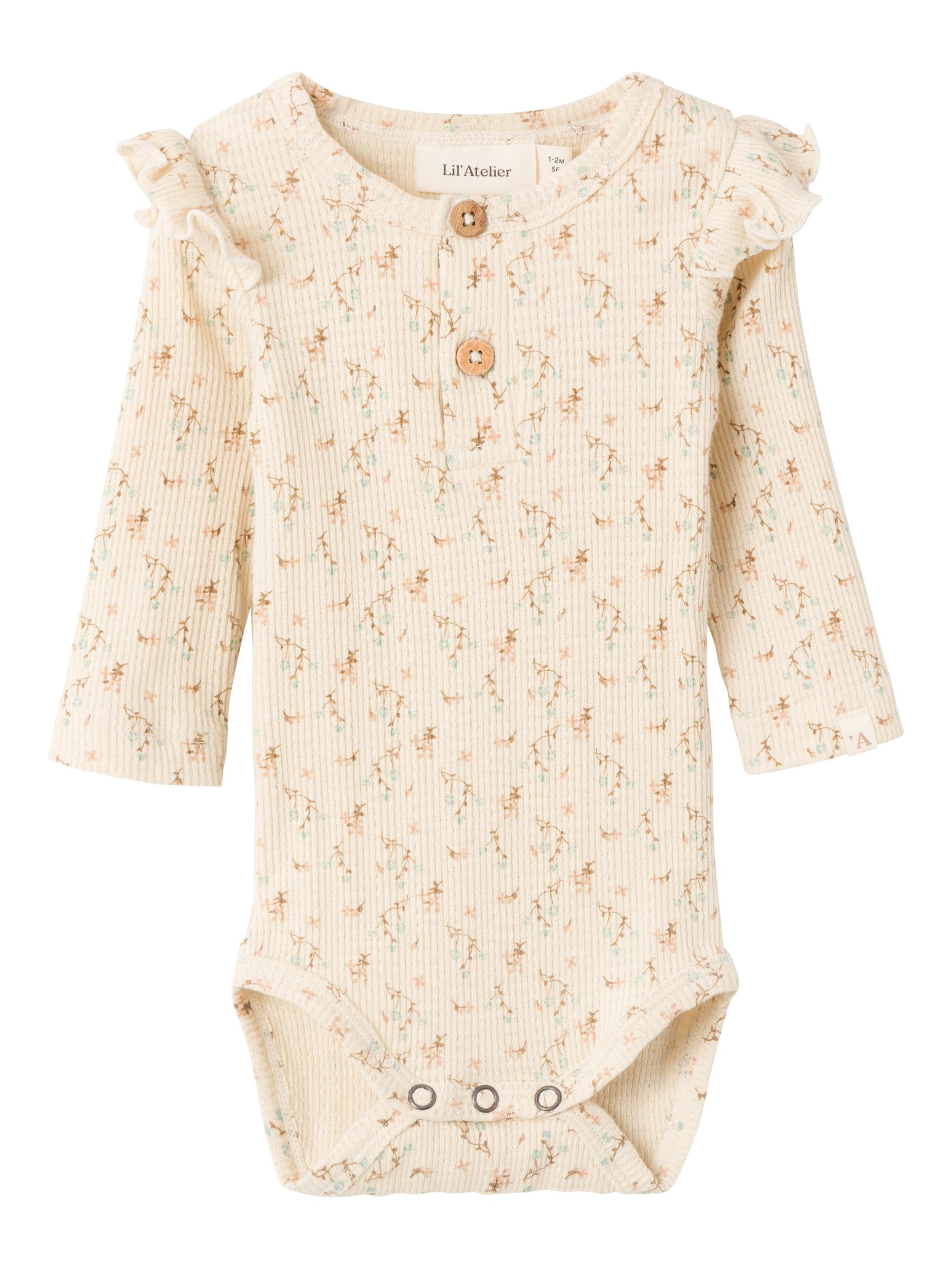 Lil Atelier Thida Slim Body - Fog