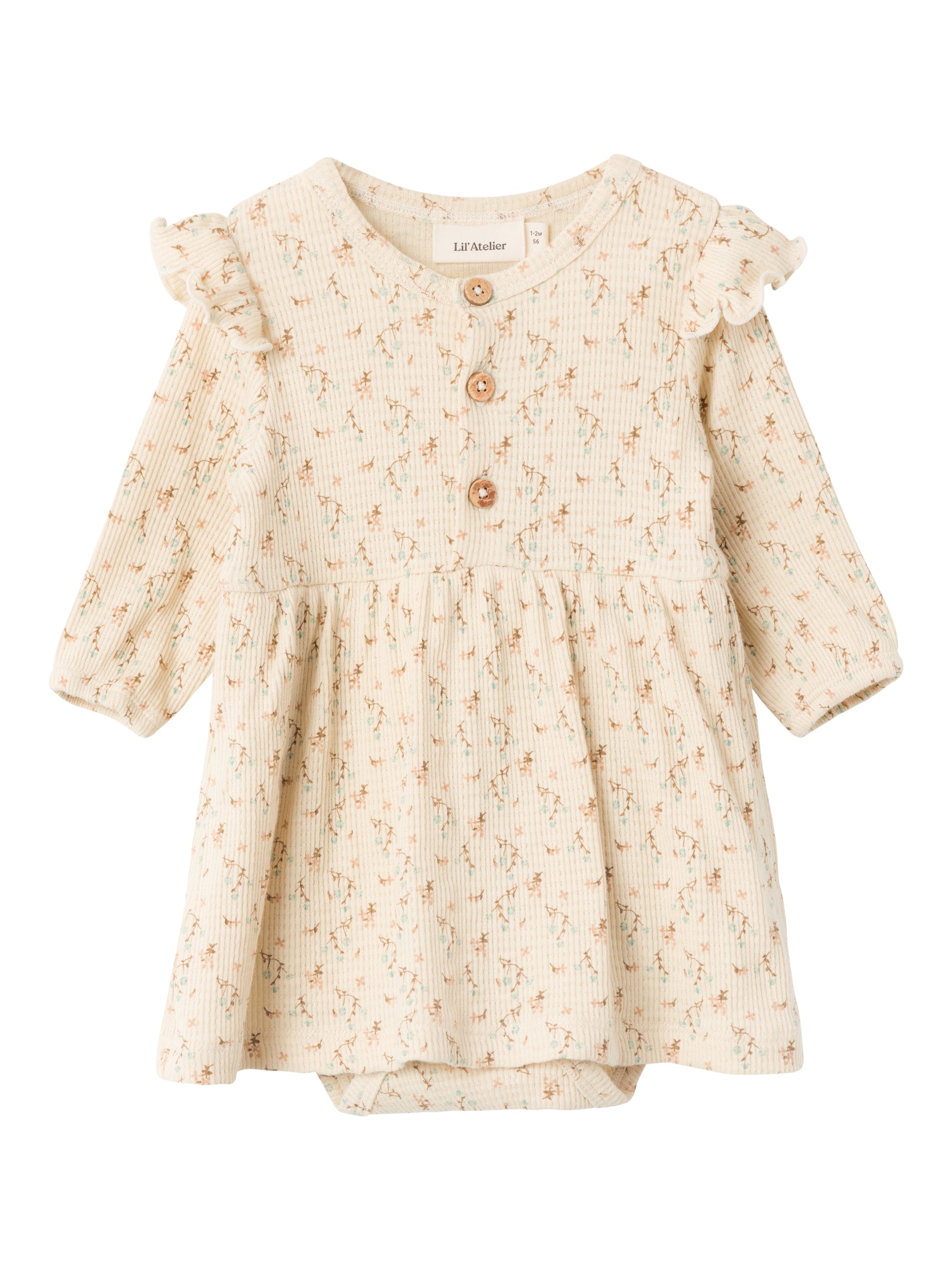 Lil Atelier Thida Body Kjole - Fog