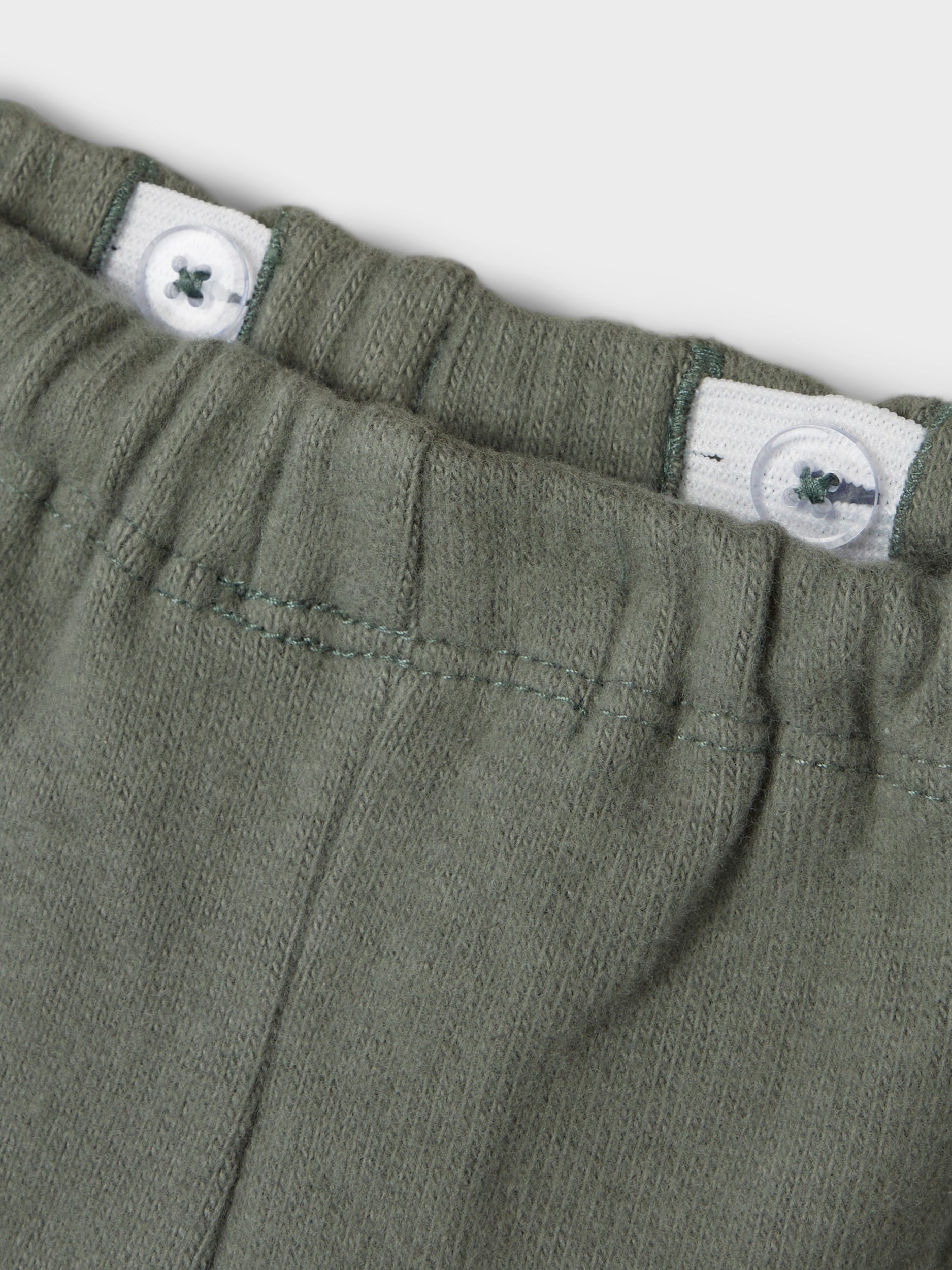 Lil Atelier Thor Loose Pants - Agave Green