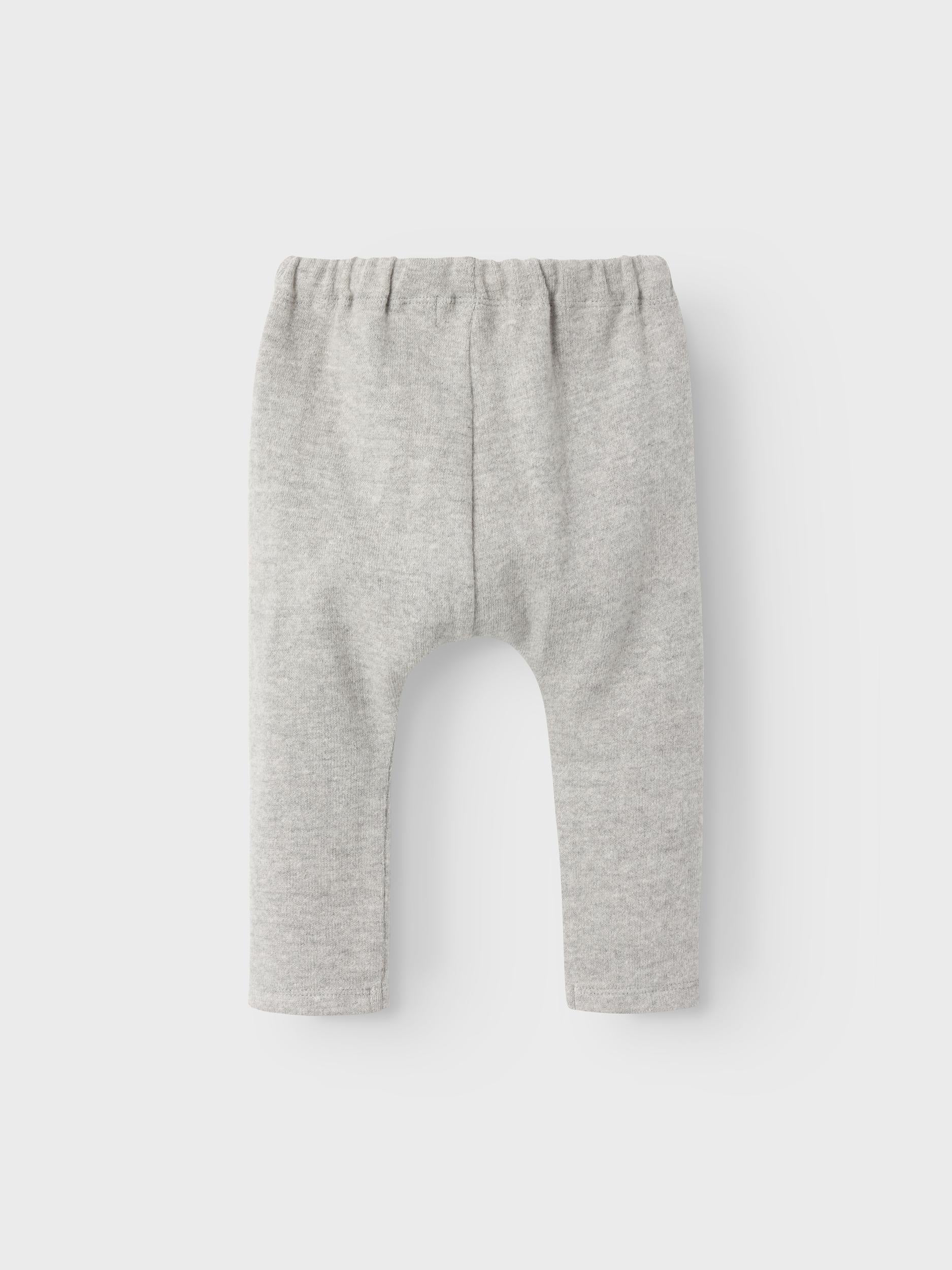 Lil Atelier Thor Loose Pants - Grey Melange