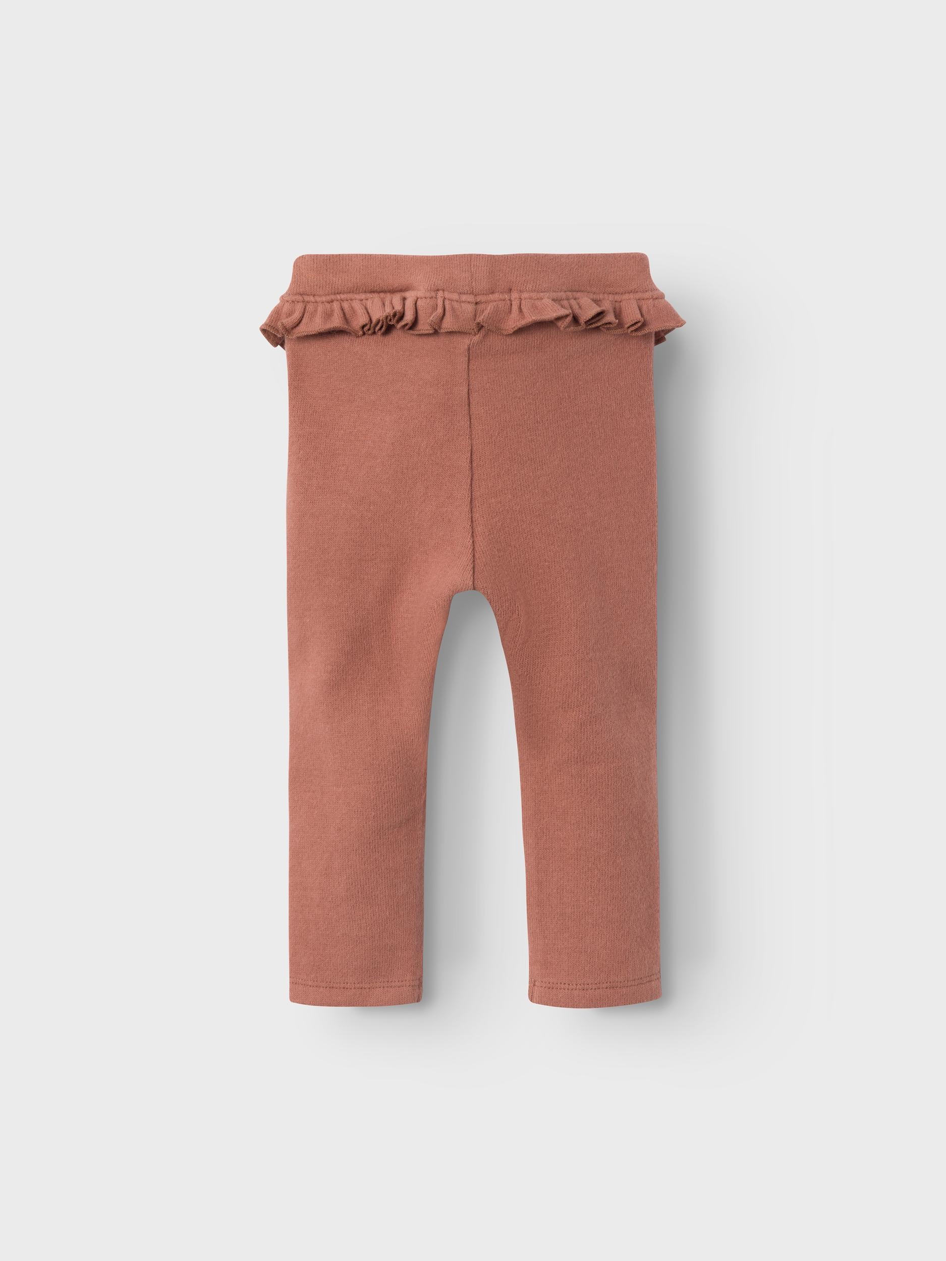 Lil Atelier Thora Loose Pants - Carob Brown