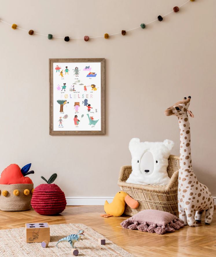 Lille Starut Følelser Plakat - 50x70 cm