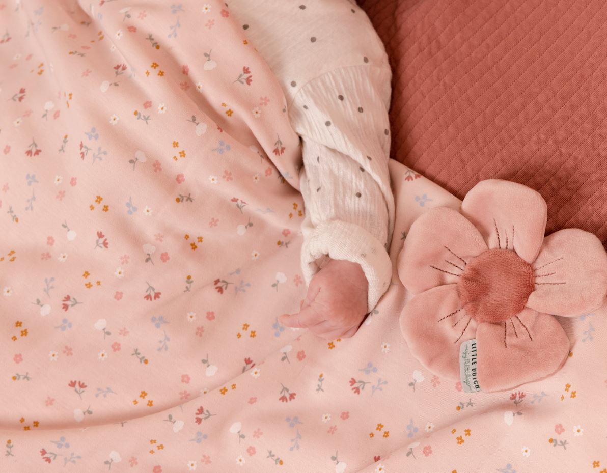 Little Dutch Junior Sengetøj - Little Pink Flowers