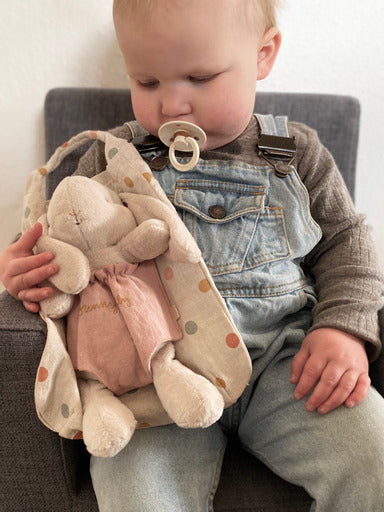 Maileg Holly Kanin Bamse med Rosa Taske