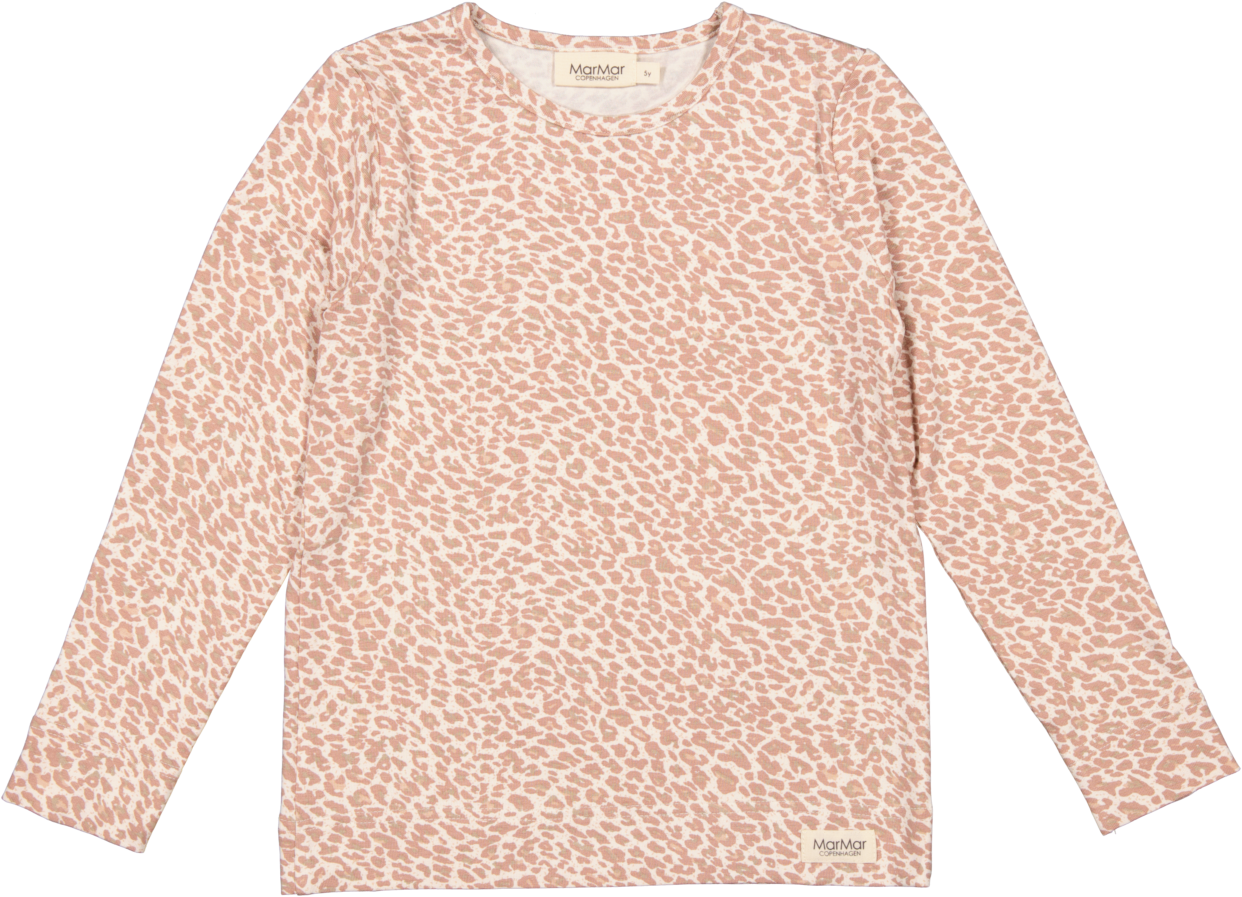 MarMar Leo Tee Bluse - Powder Taupe Leo