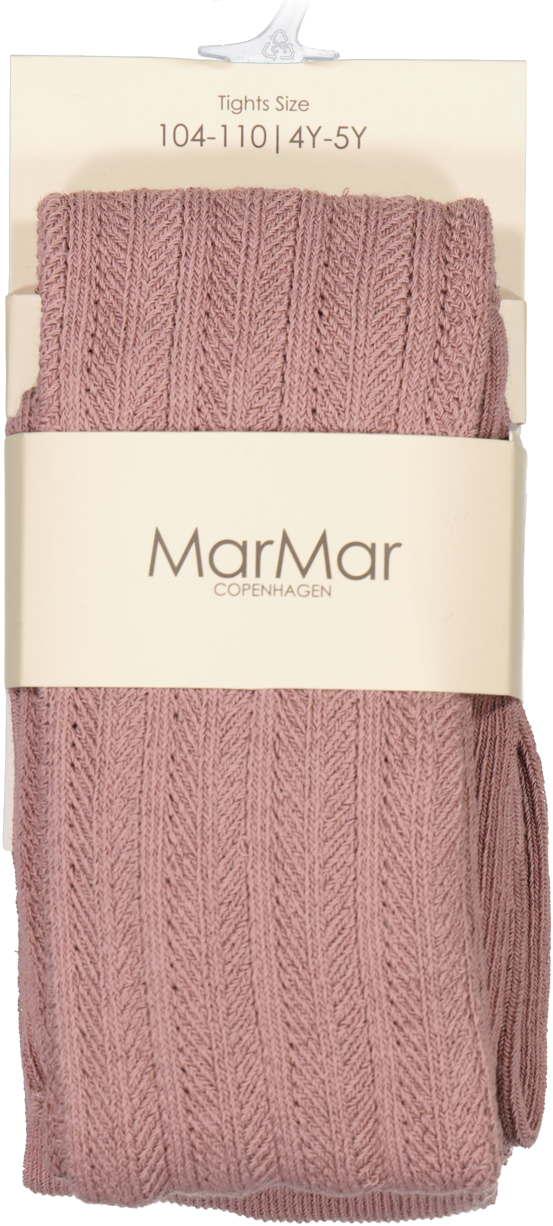 MarMar Pointelle Strømpebukser - Dusty Mauve