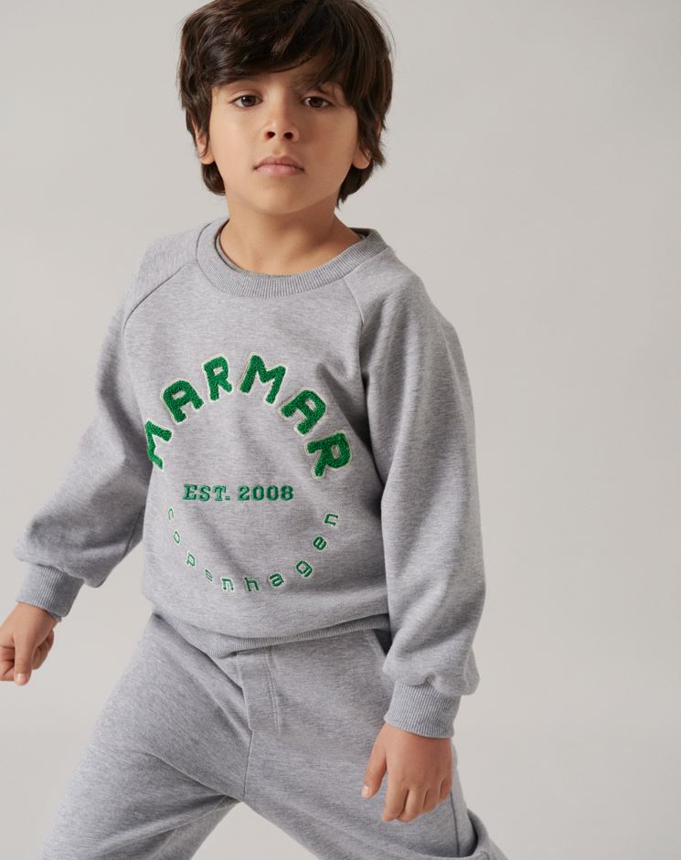 MarMar Theos Sweat Shirt - Green Logo