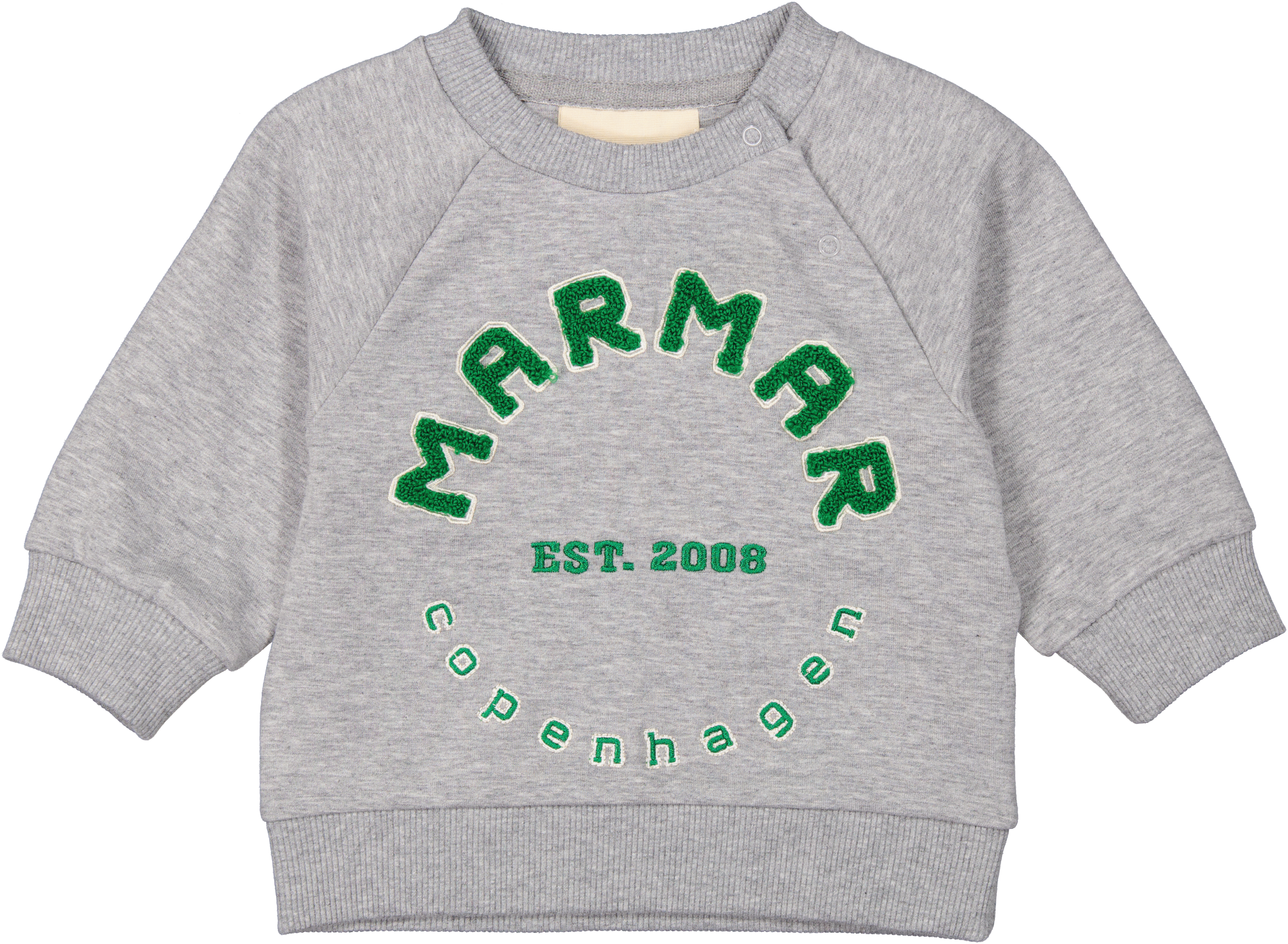 MarMar Theos Sweat Shirt - Green Logo