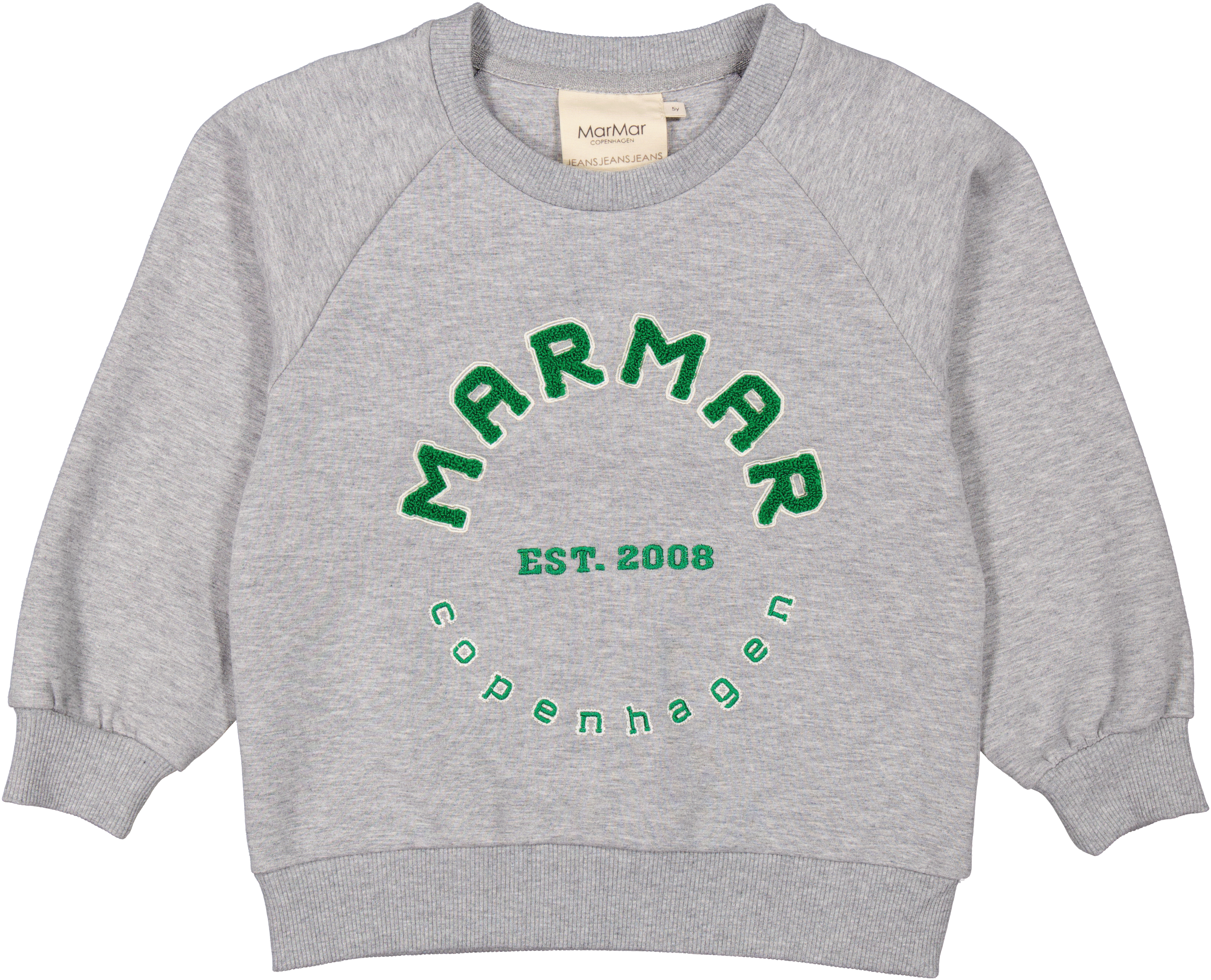 MarMar Theos Sweat Shirt - Green Logo