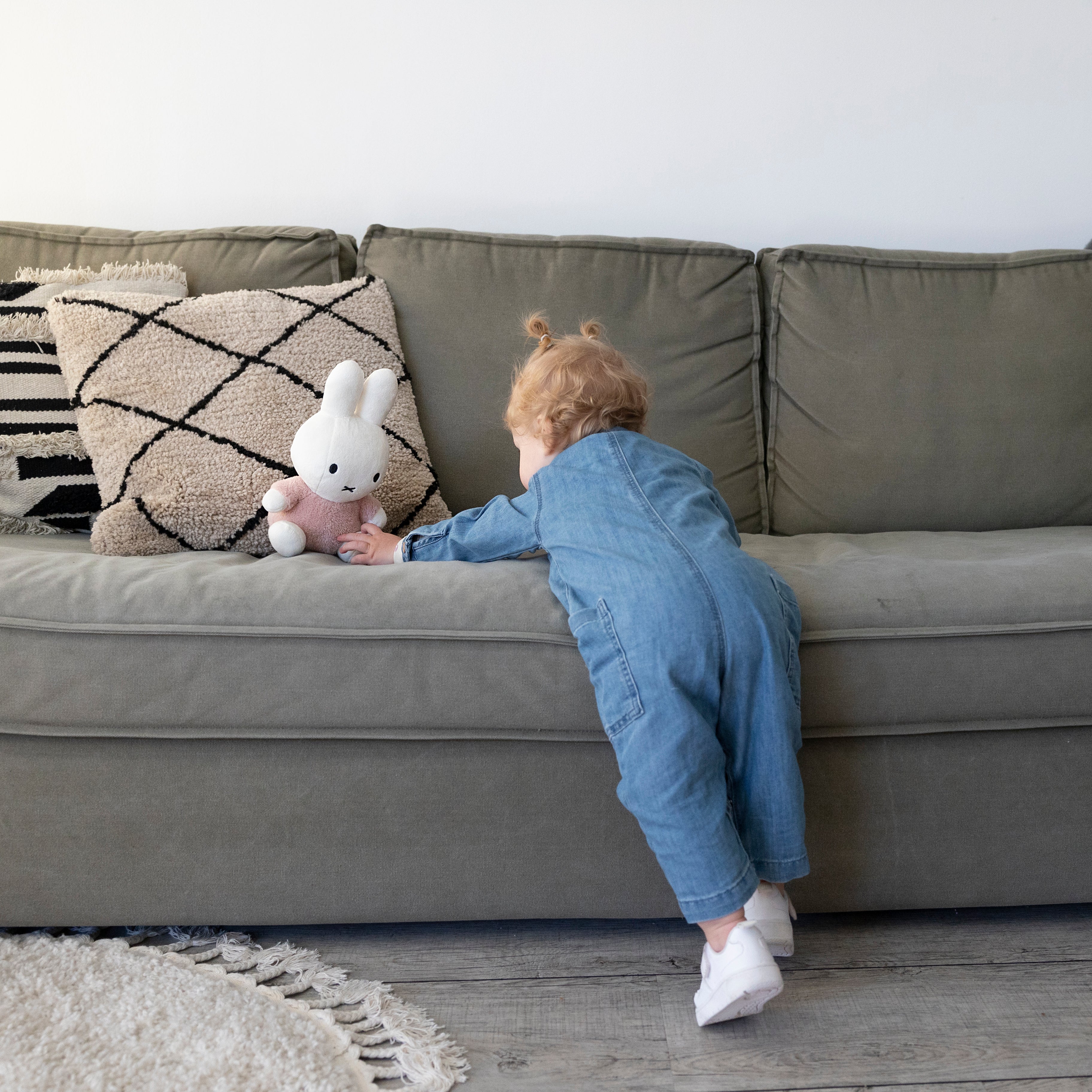 Little Dutch Miffy Kramme Bamse 25 cm - Fluffy Pink