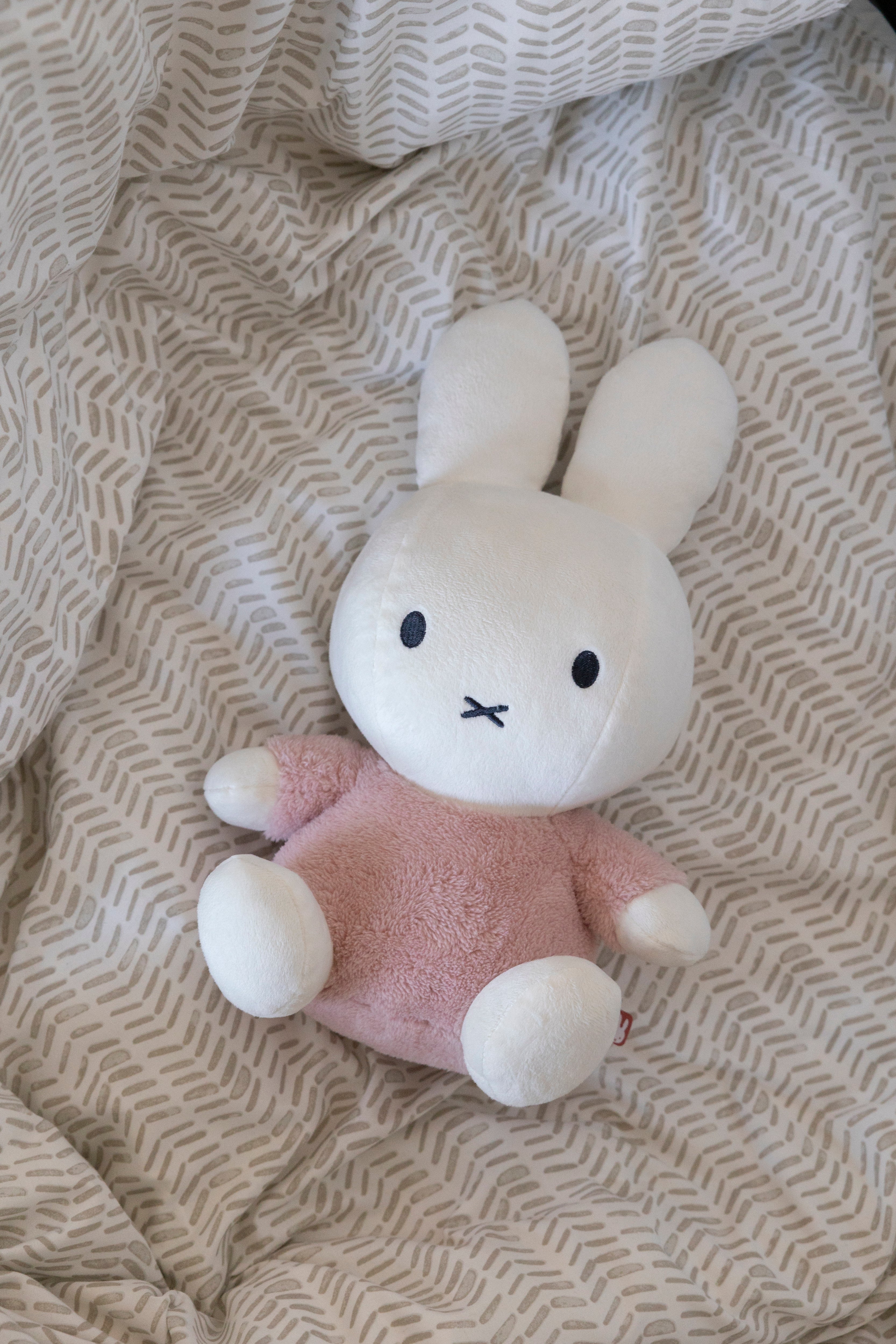 Little Dutch Miffy Kramme Bamse 25 cm - Fluffy Pink