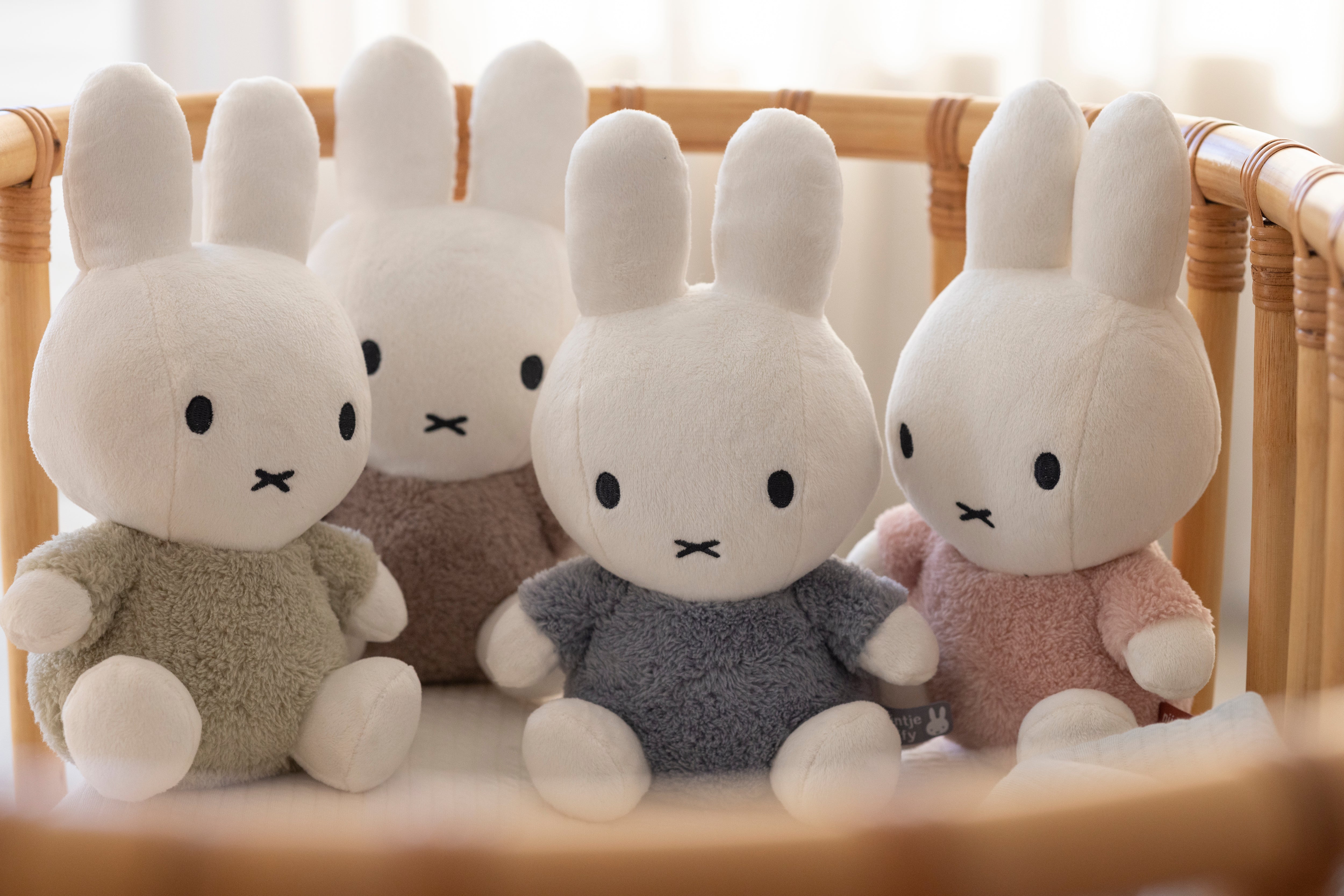 Little Dutch Miffy Kramme Bamse 25 cm - Fluffy Pink