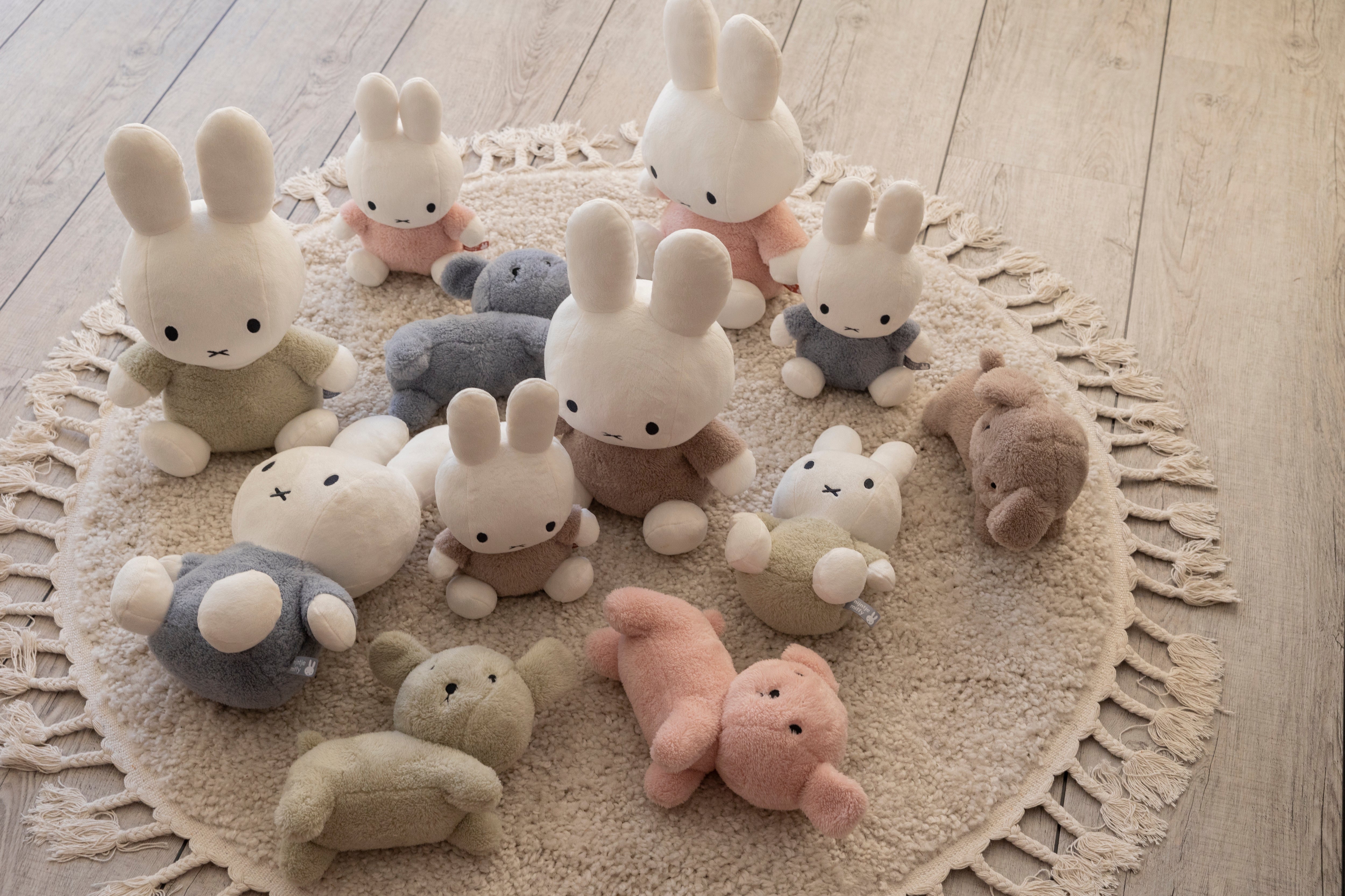 Little Dutch Miffy Kramme Bamse 25 cm - Fluffy Pink