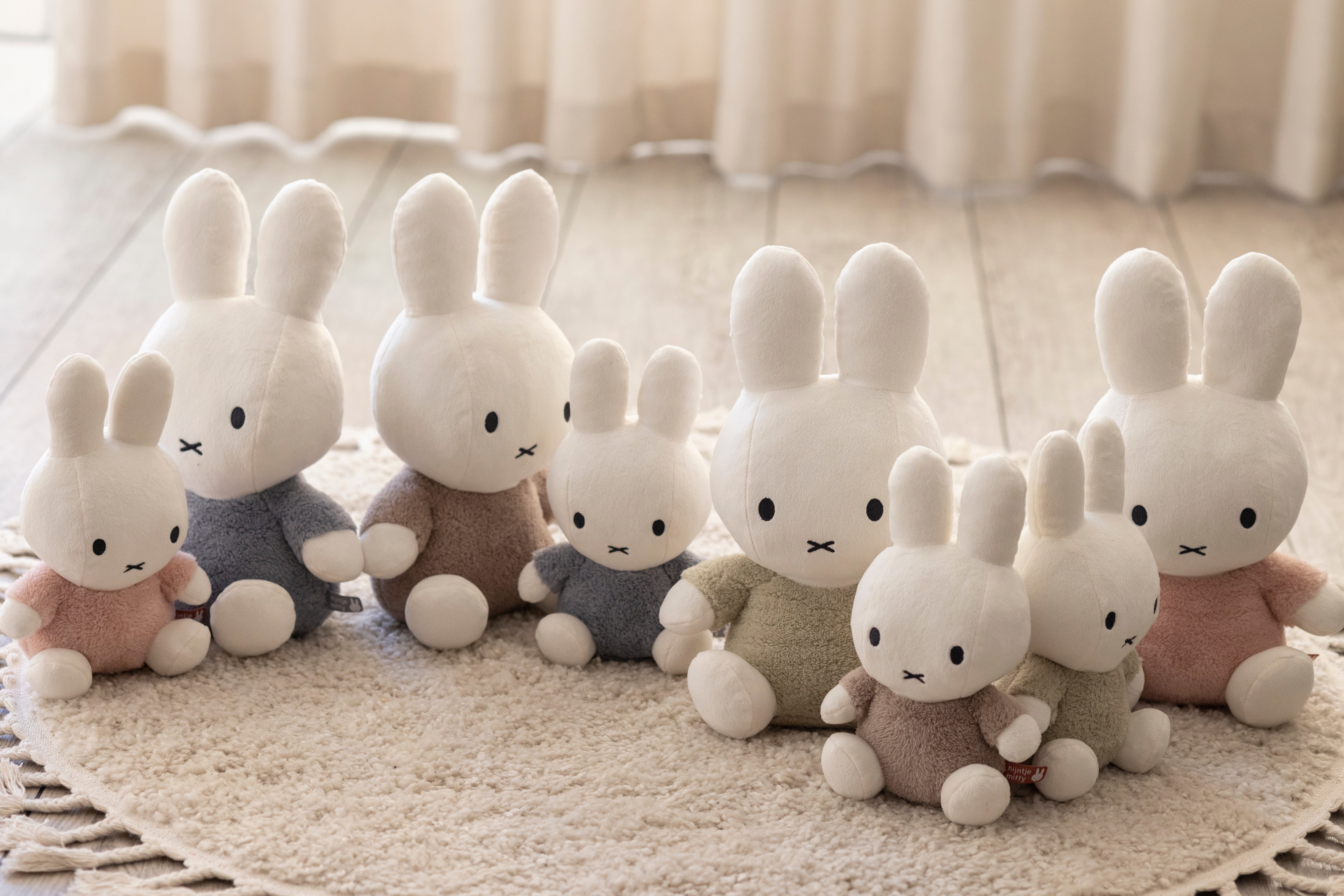 Little Dutch Miffy Kramme Bamse 25 cm - Fluffy Pink