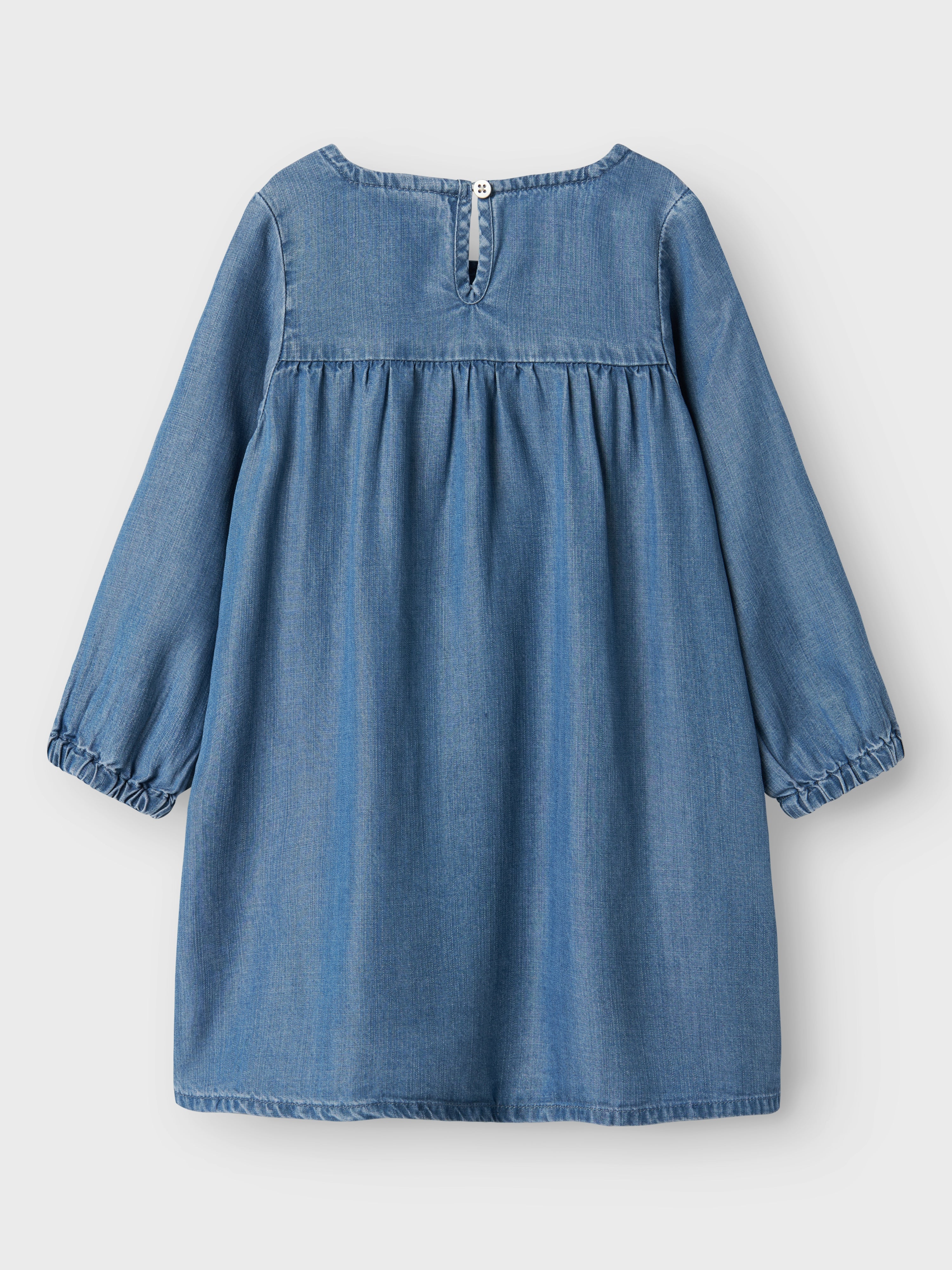 Name It Alice Denim Dresss - Medium Blue Denim