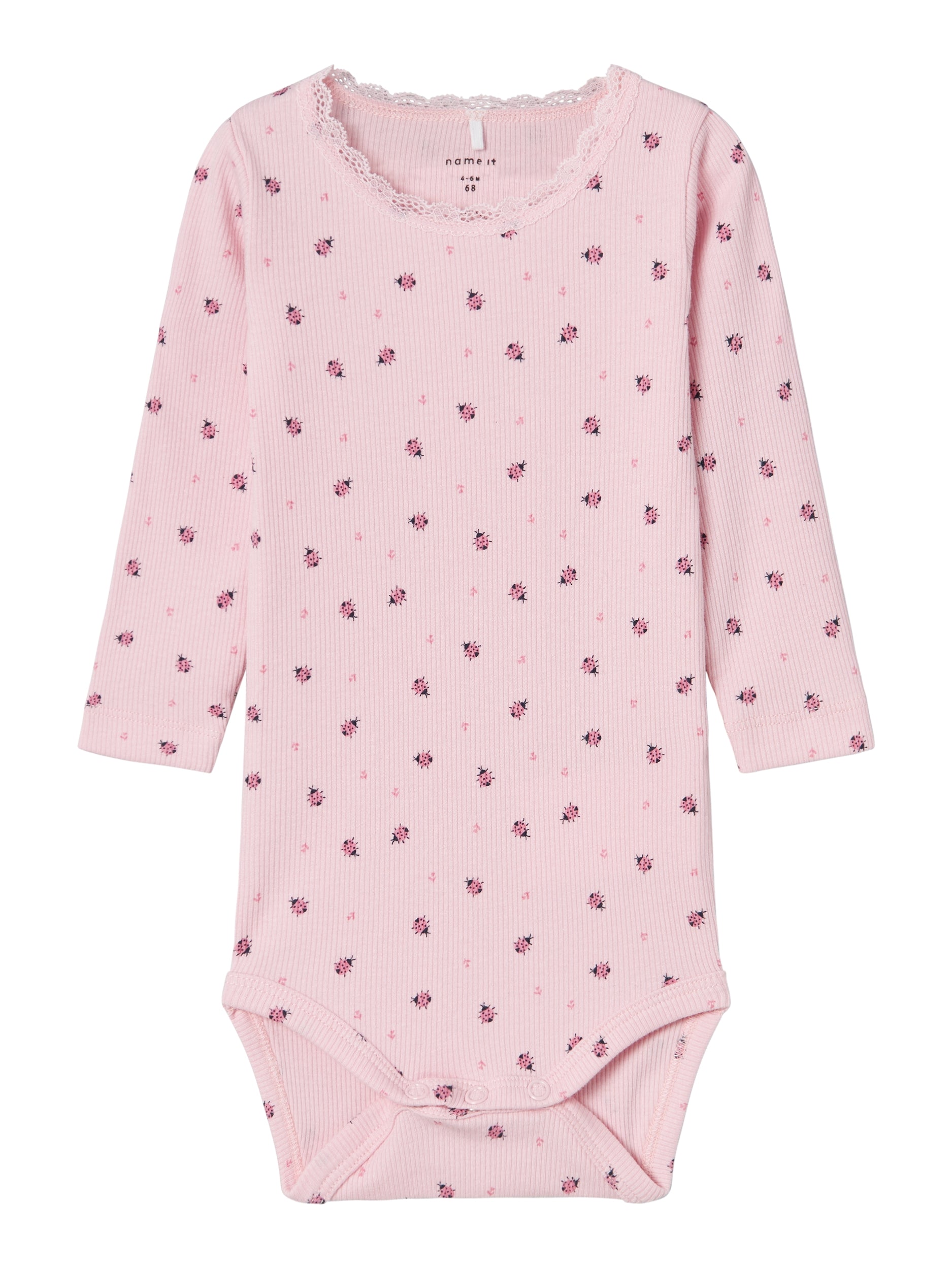Name It Dab Body med Mariehøne - Parfait Pink