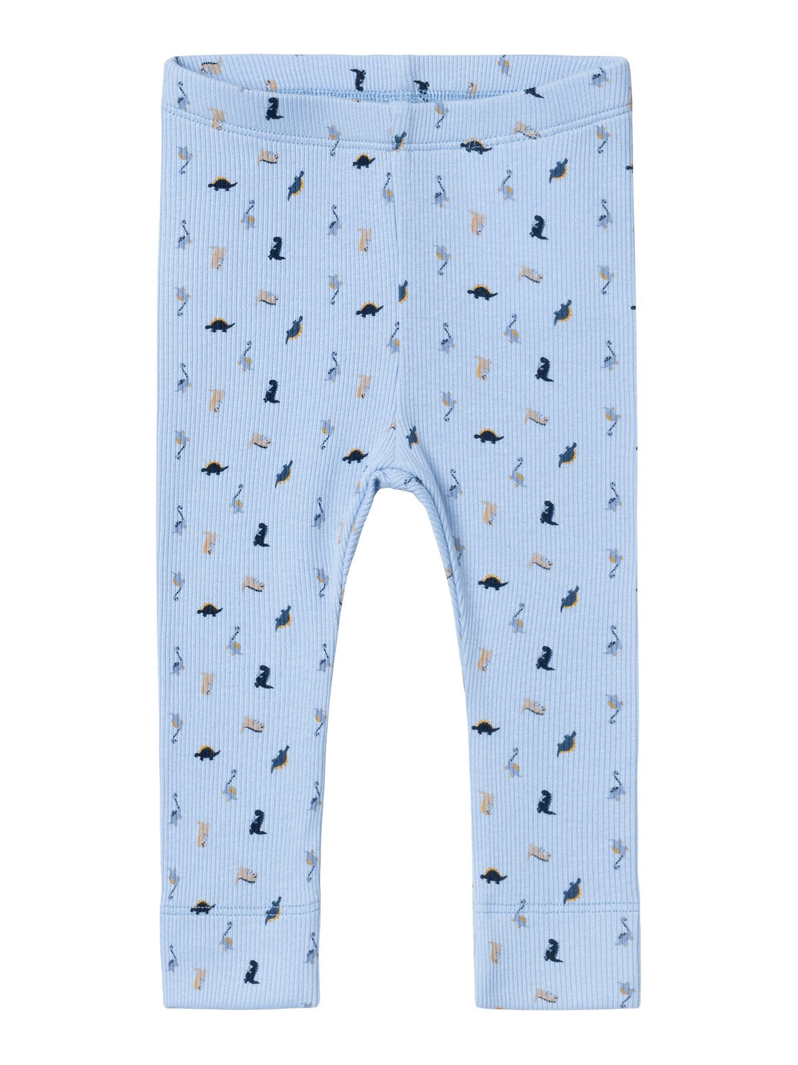 Name It Dabbu Leggings med Dino - Chambray Blue