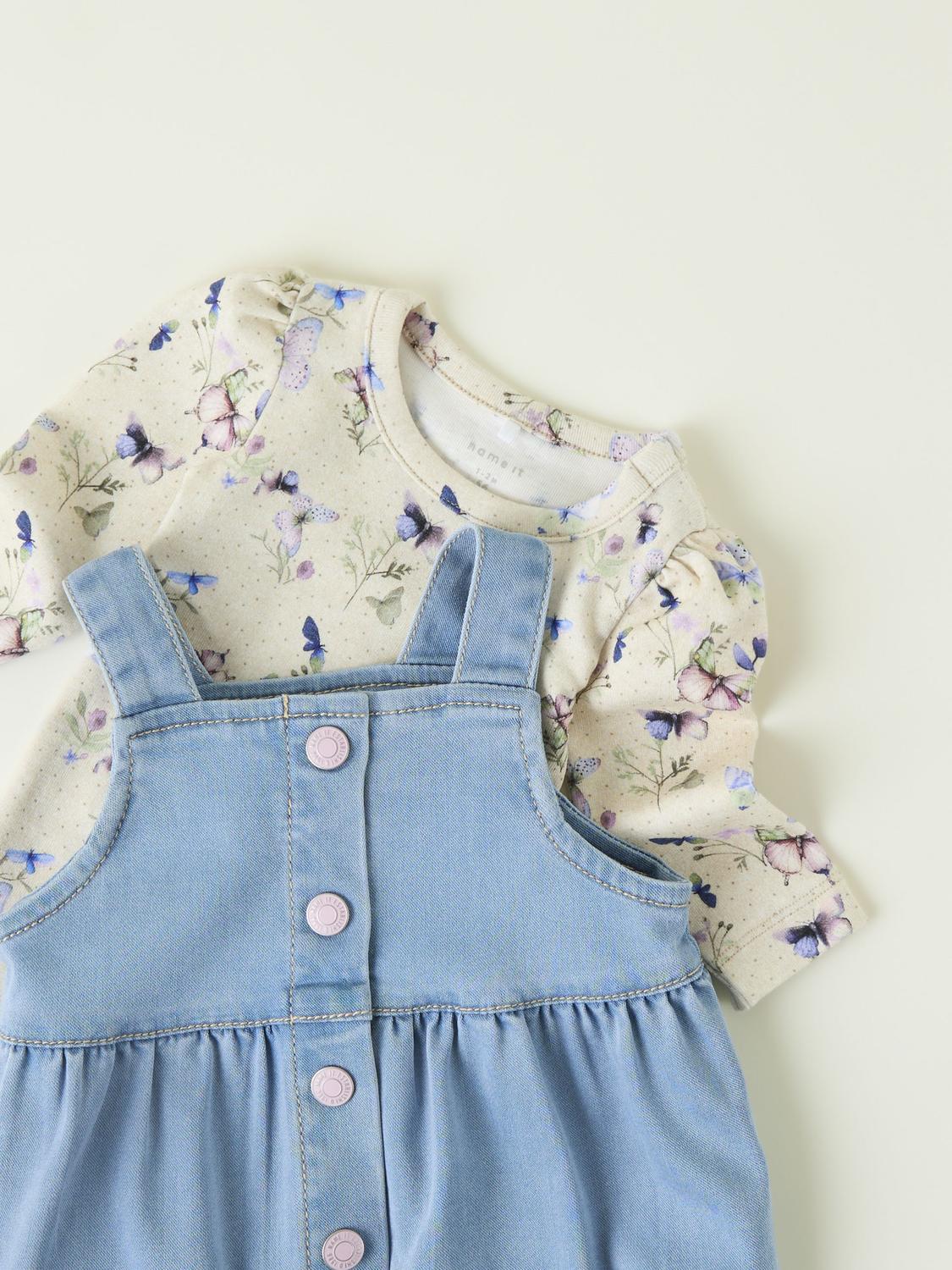 Name It Ellen Denim Spencer - Light Blue Denim