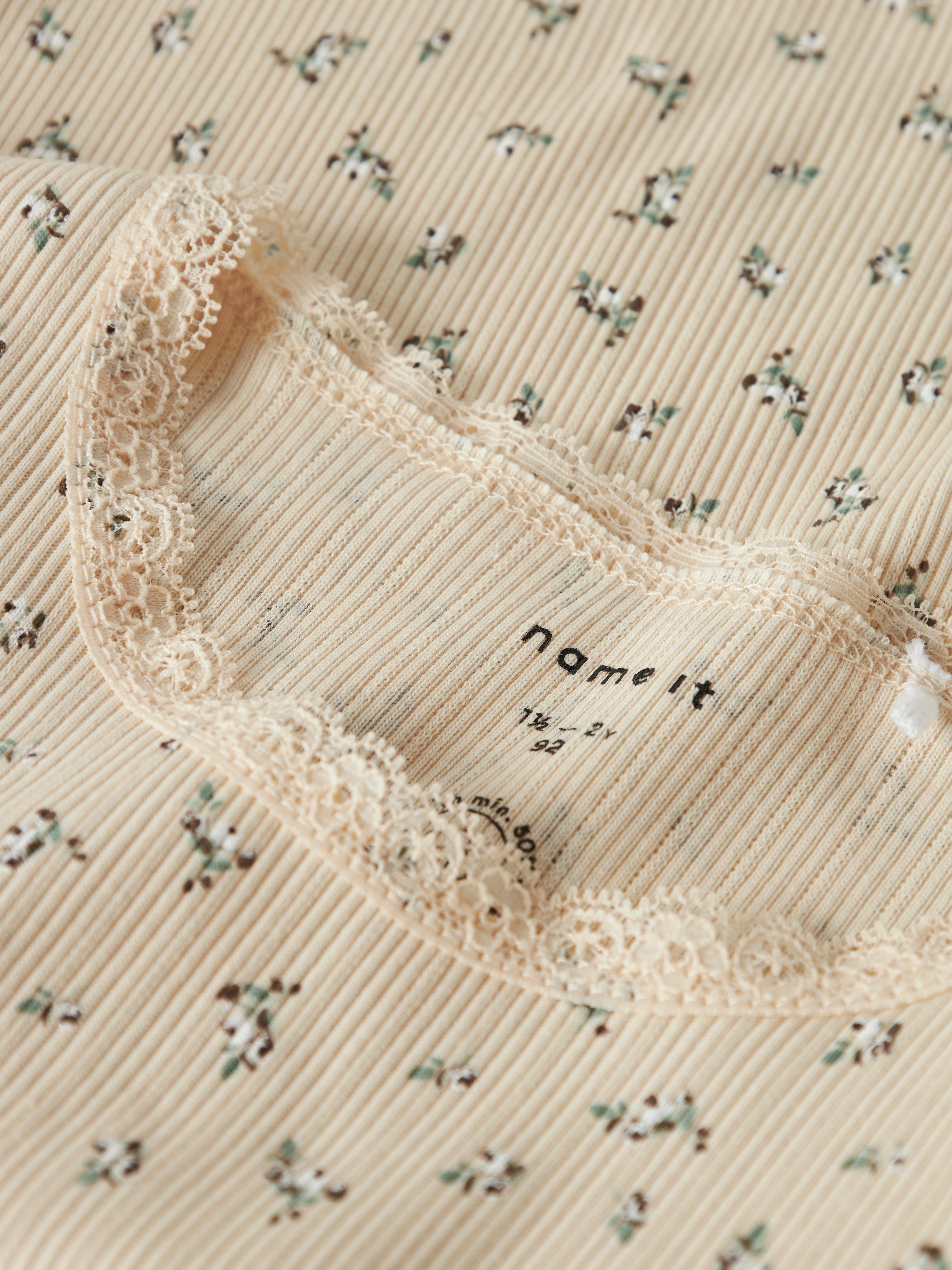 Name It Hoise SS Slim Top - Sun Kiss