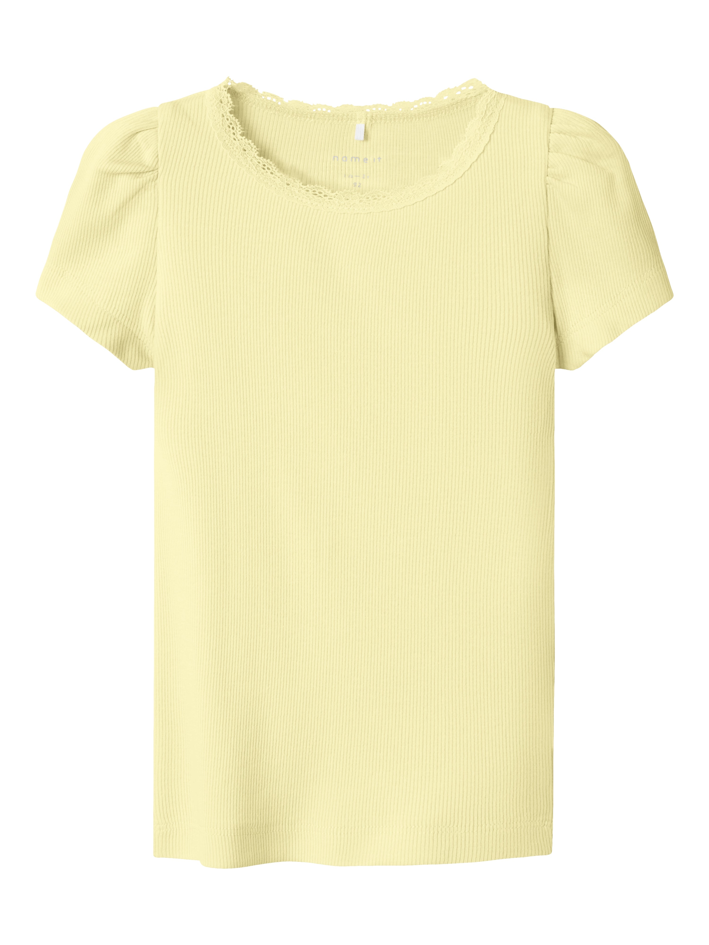 Name It Kab Ss Top Noos - Pastel Yellow