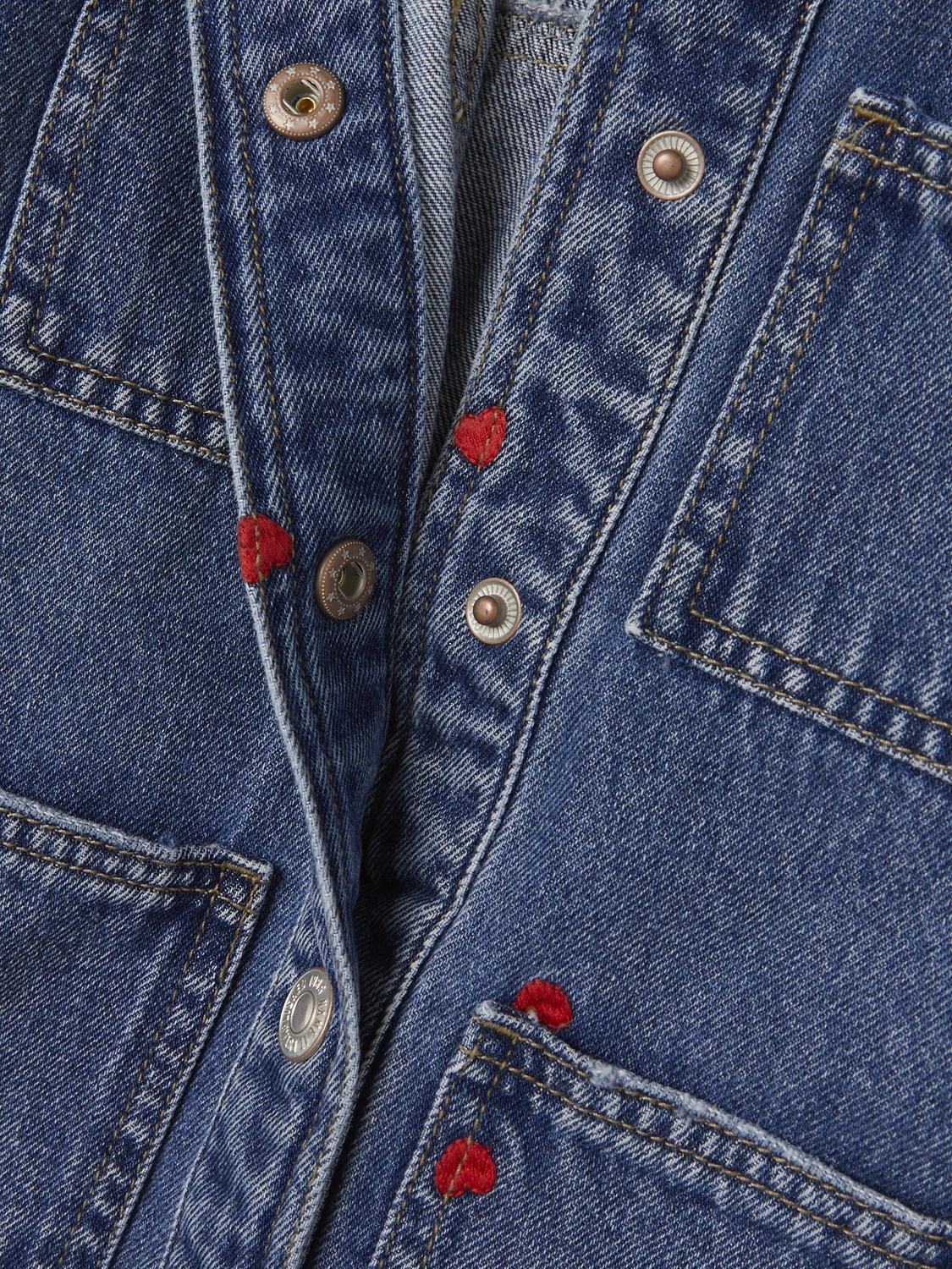 Name It Kathy Denim Jacket - Medium Blue Denim