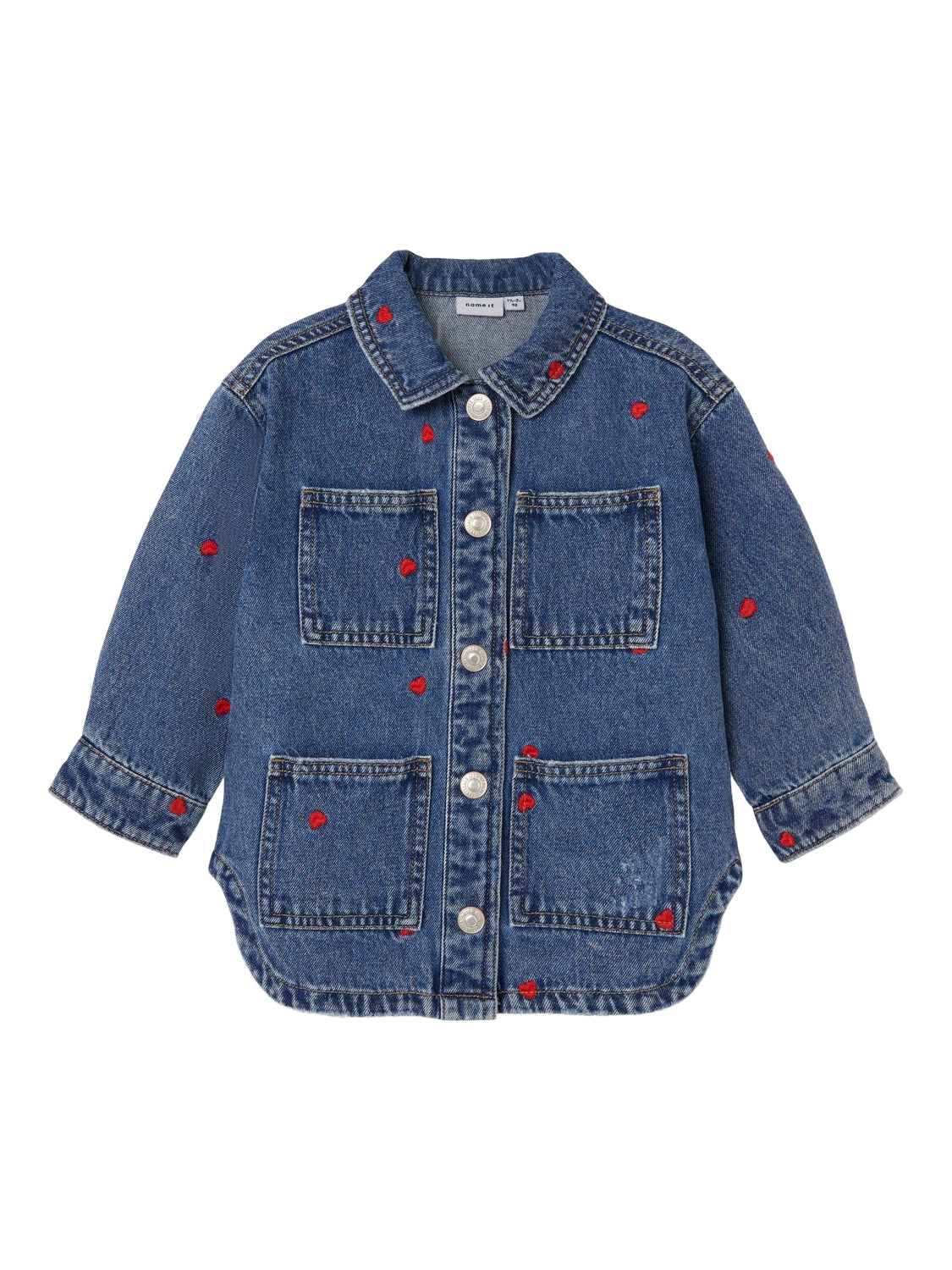 Name It Kathy Denim Jacket - Medium Blue Denim