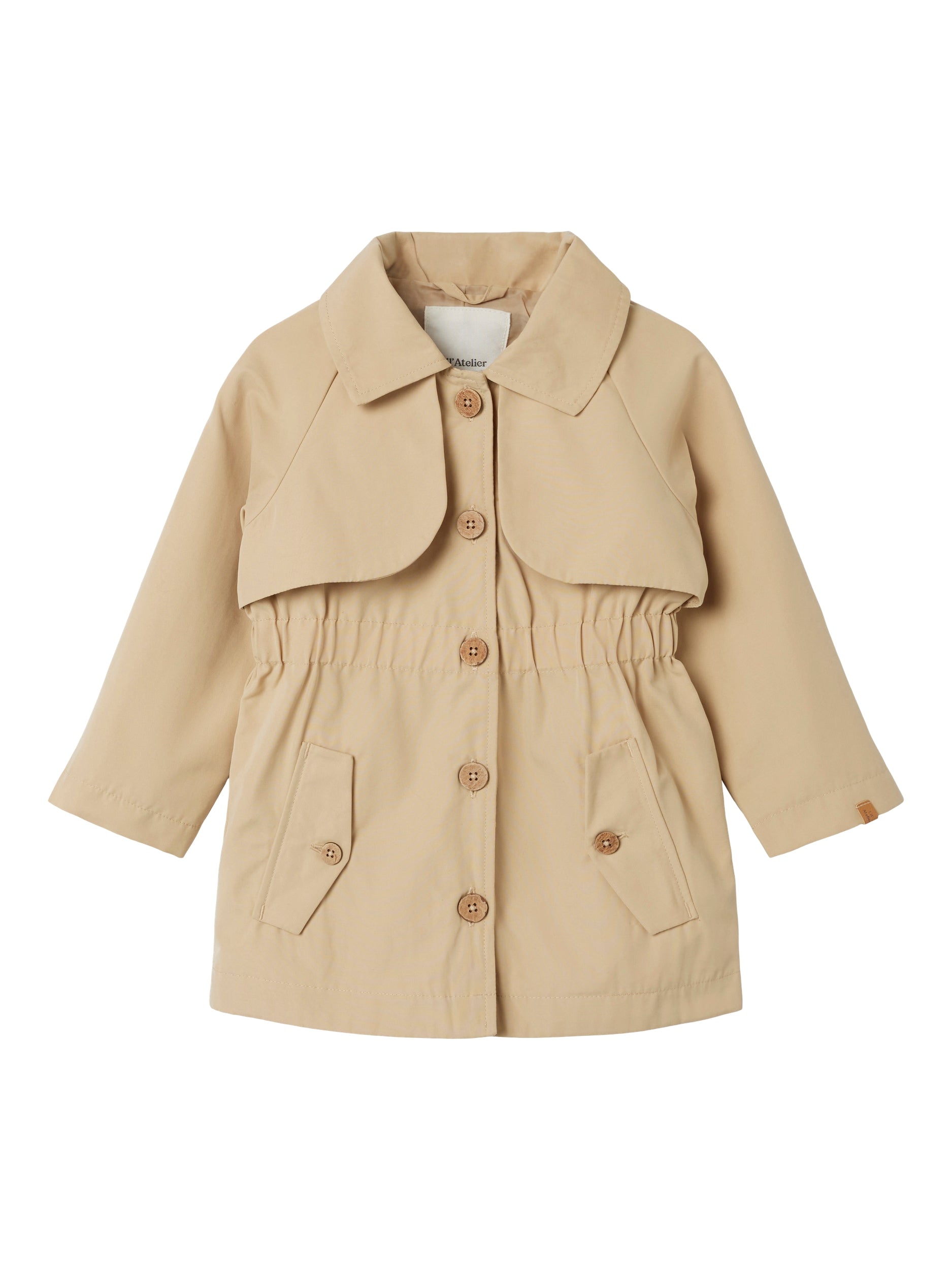Lil Atelier LA Madelin Trenchcoat - Warm Sand