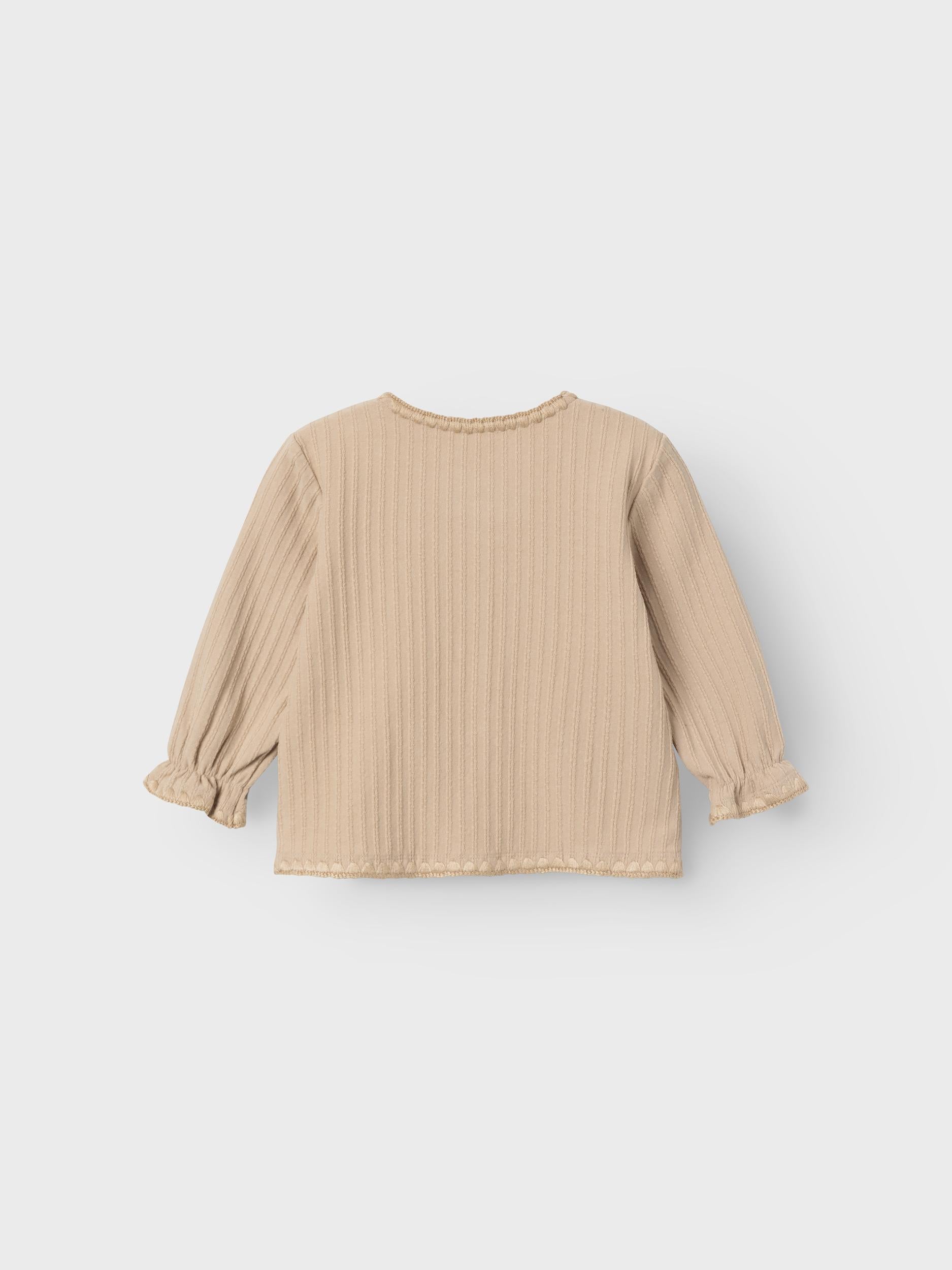 Name It Ofinne Cardigan - Oxford Tan