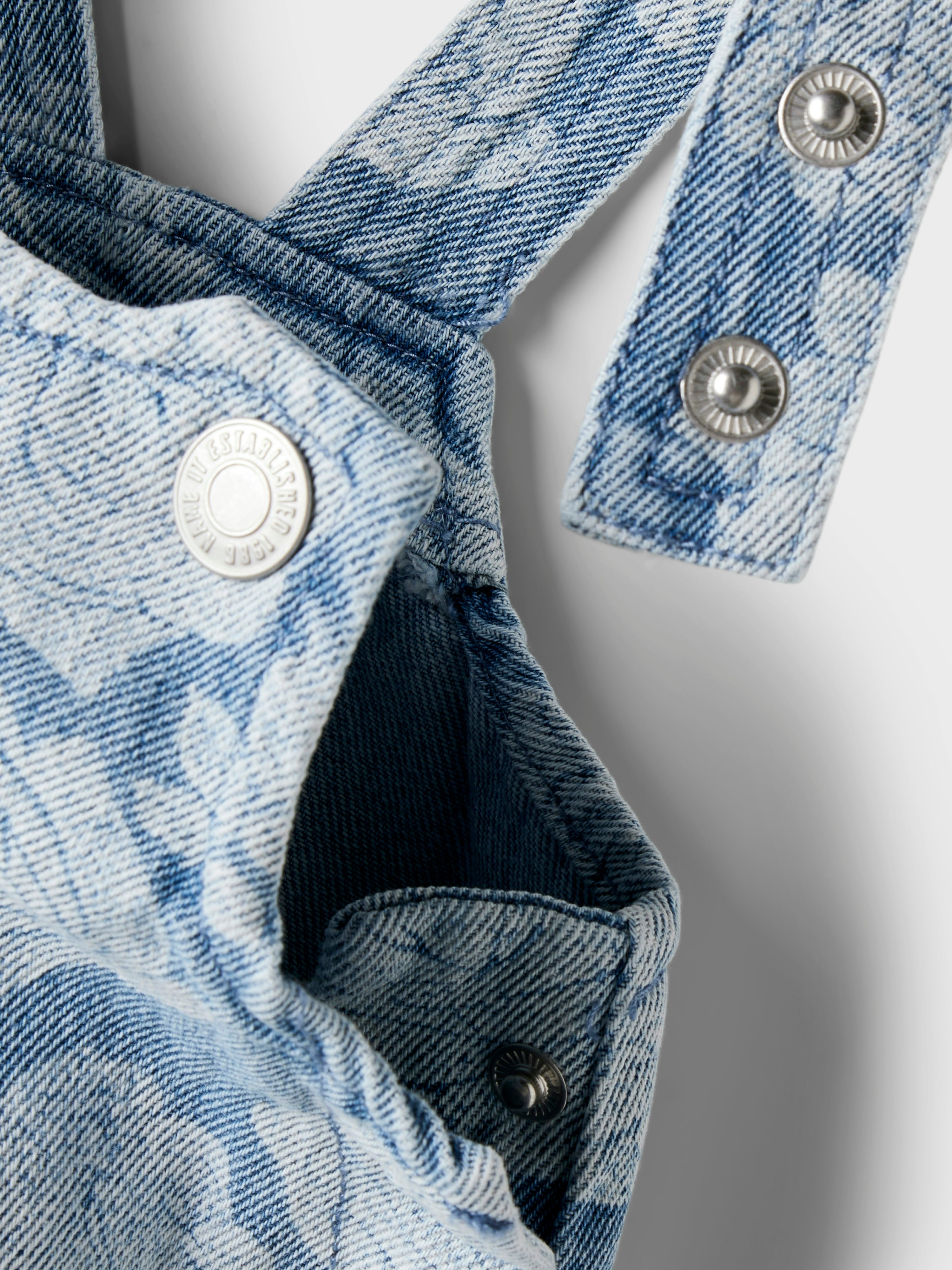 Name It Silla Denim Dress - Light Blue Denim