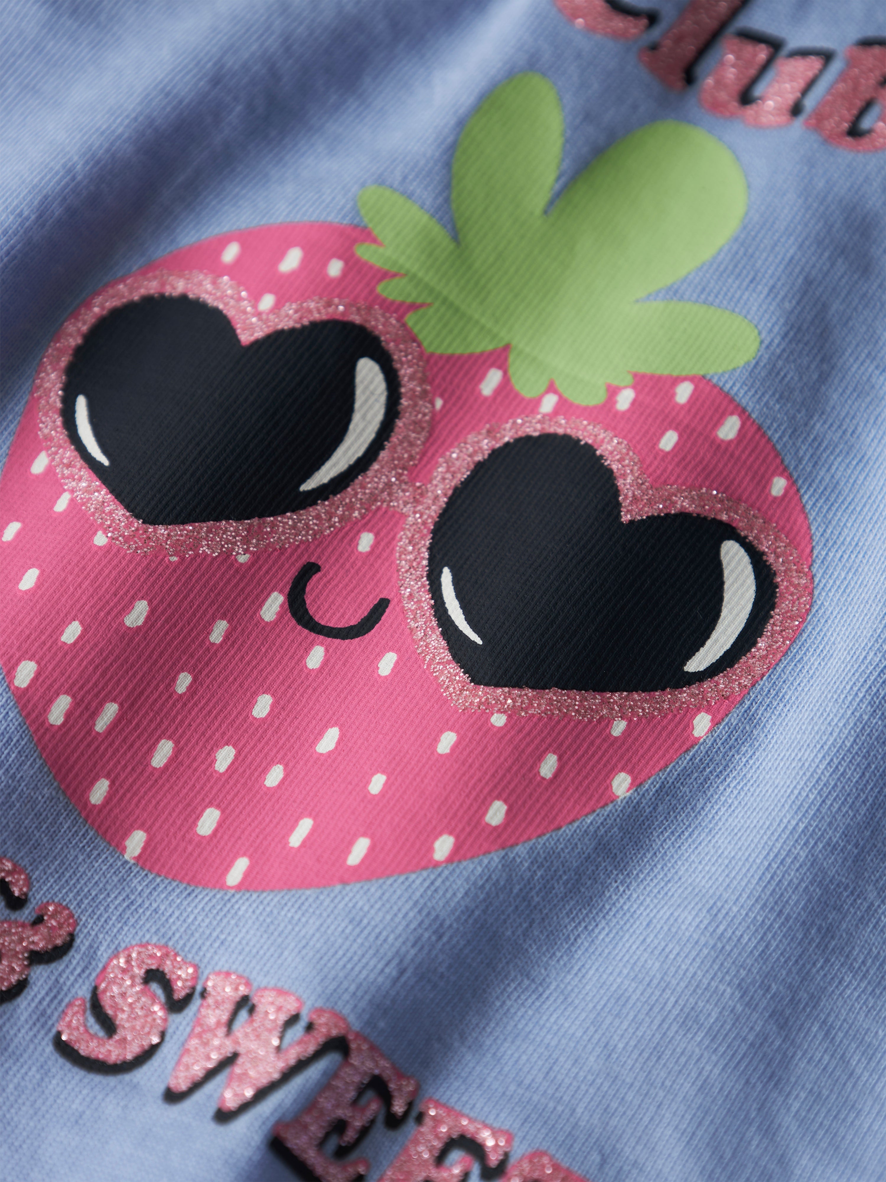 Name It Vibeke Top - Serenity/Strawberry