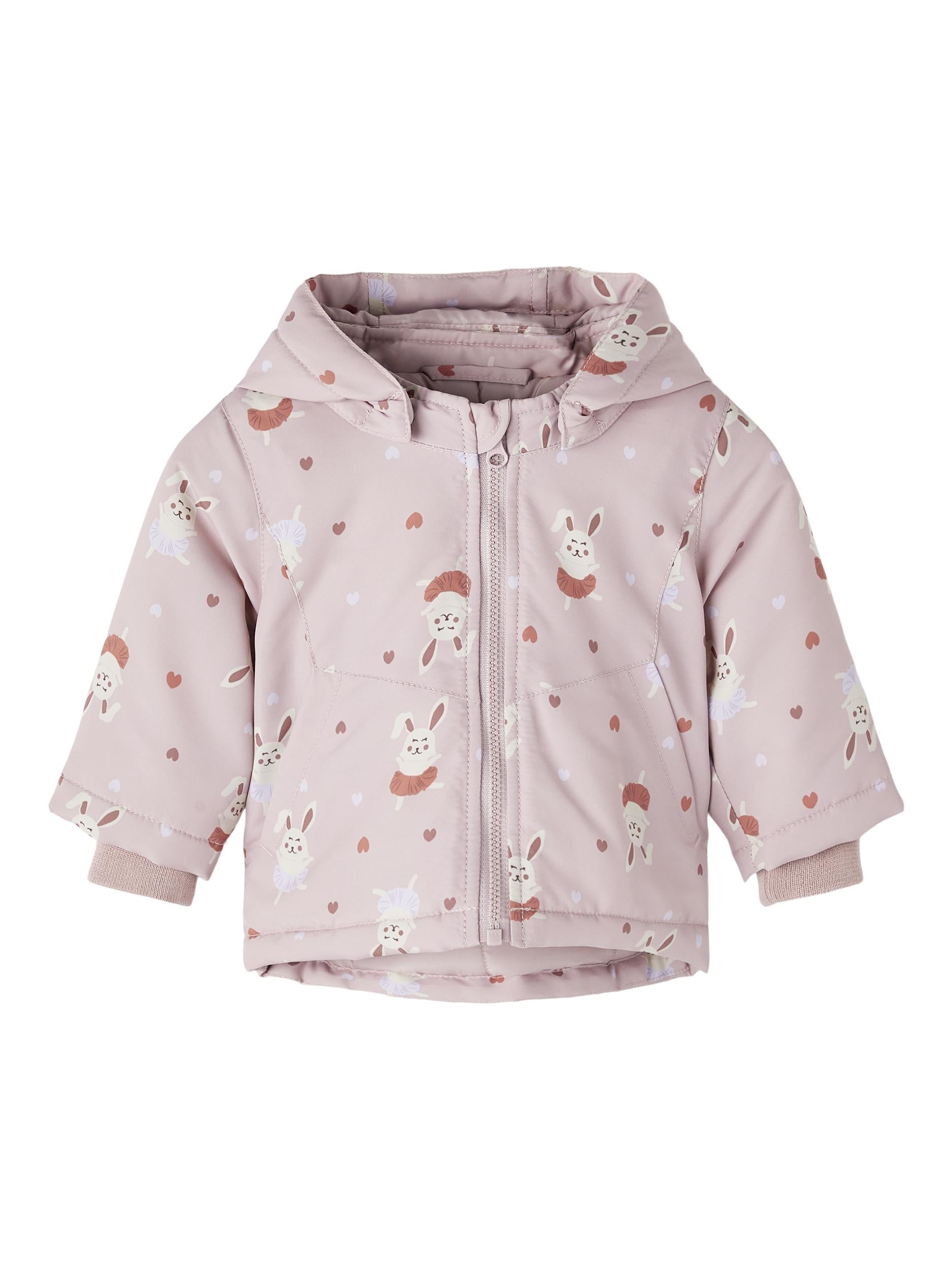 Name It Maxi Rabbit Jacket - Keepsake Lilac