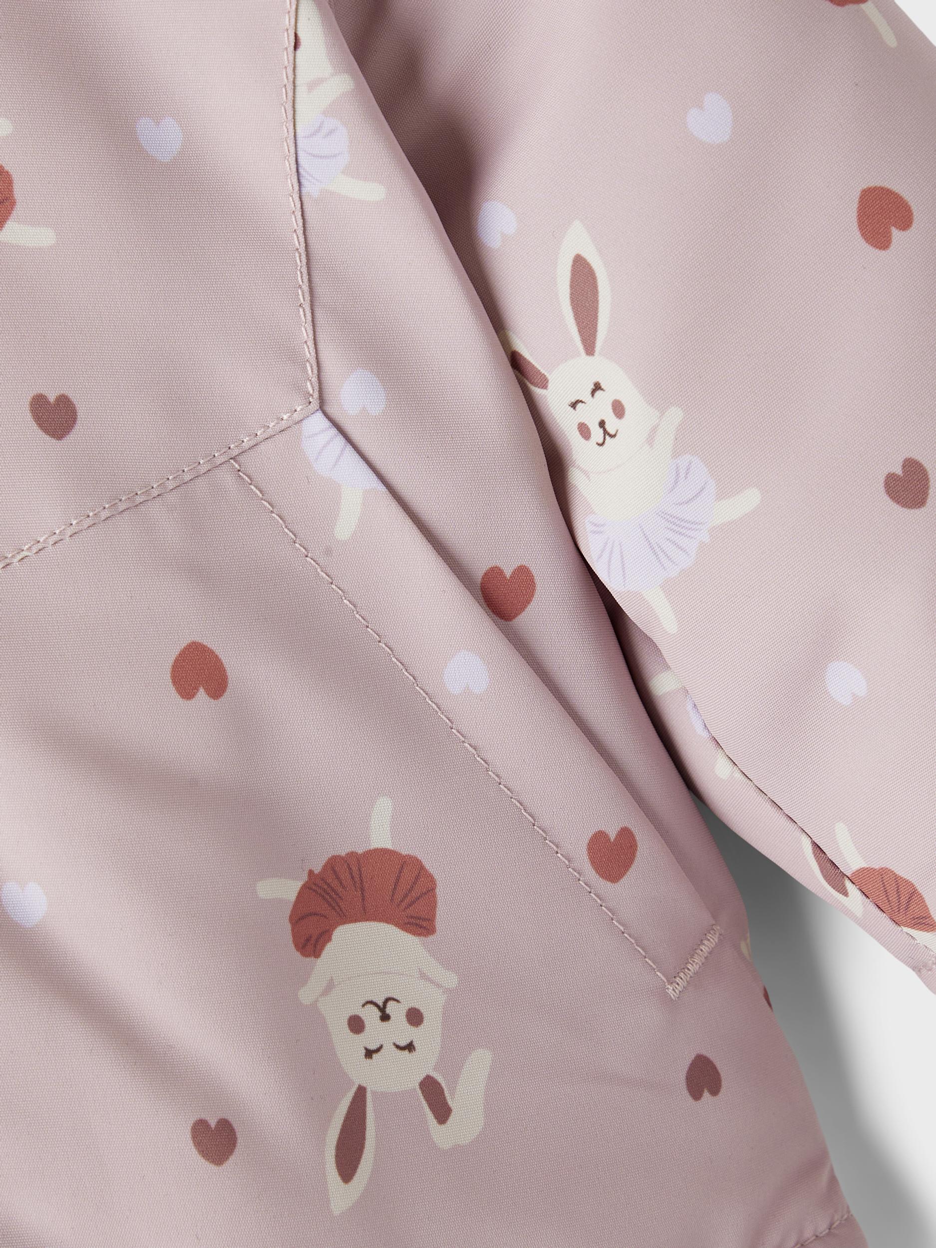 Name It Maxi Rabbit Jacket - Keepsake Lilac