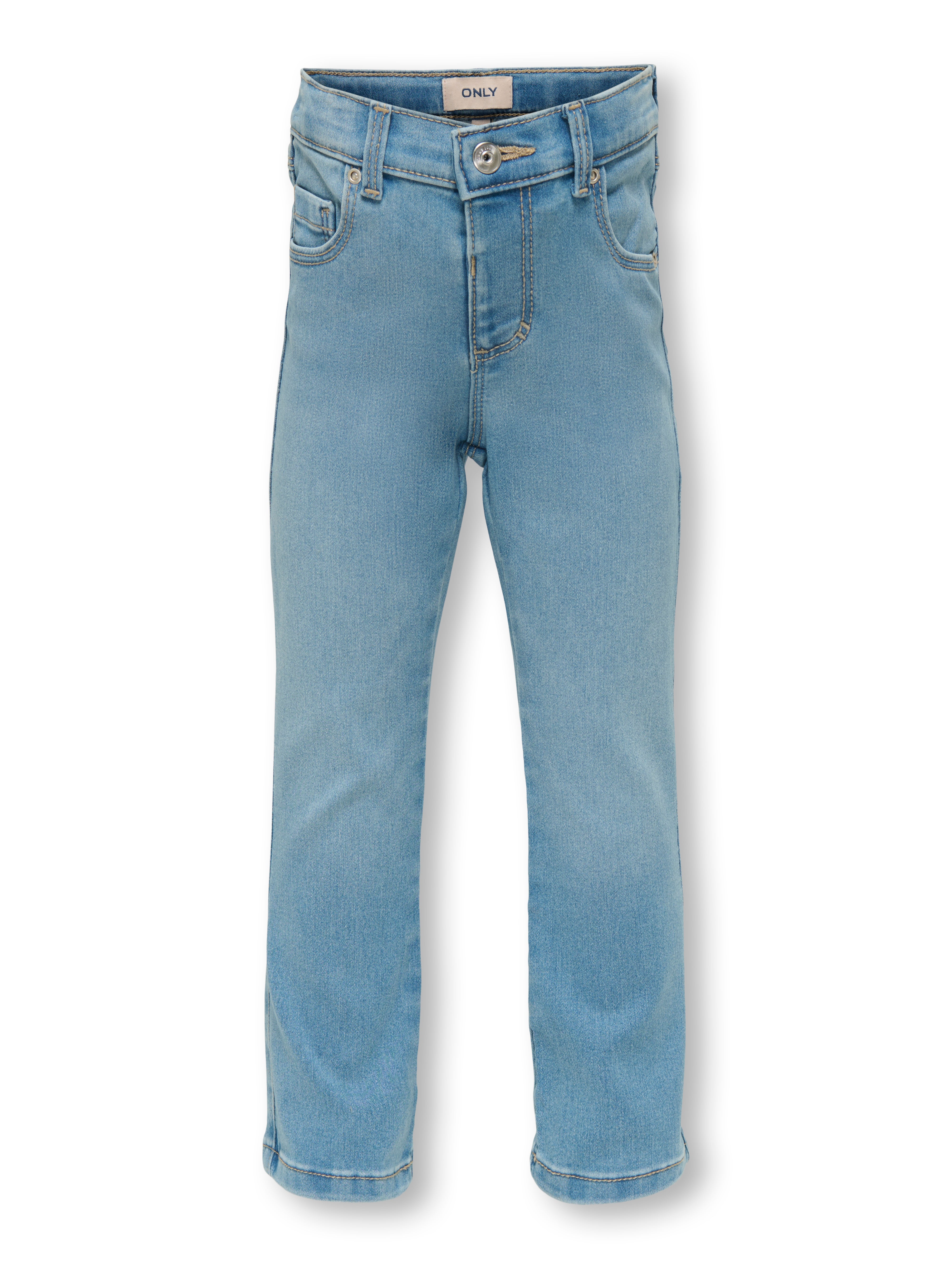 Only Mini Royal Flared Jeans NOOS - Light Blue Denim
