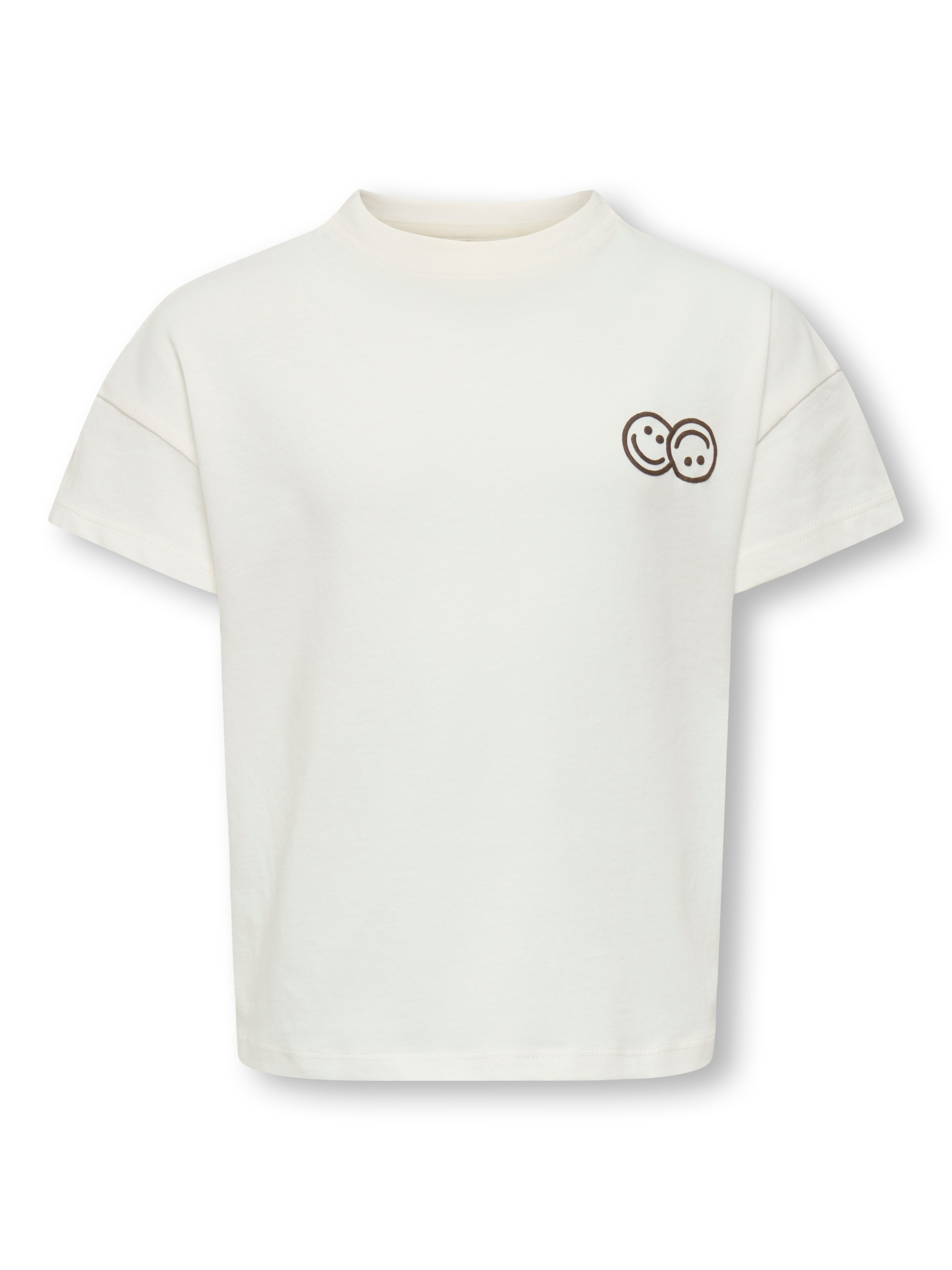Only Mini Leona Life Tee - Cloud Dancer
