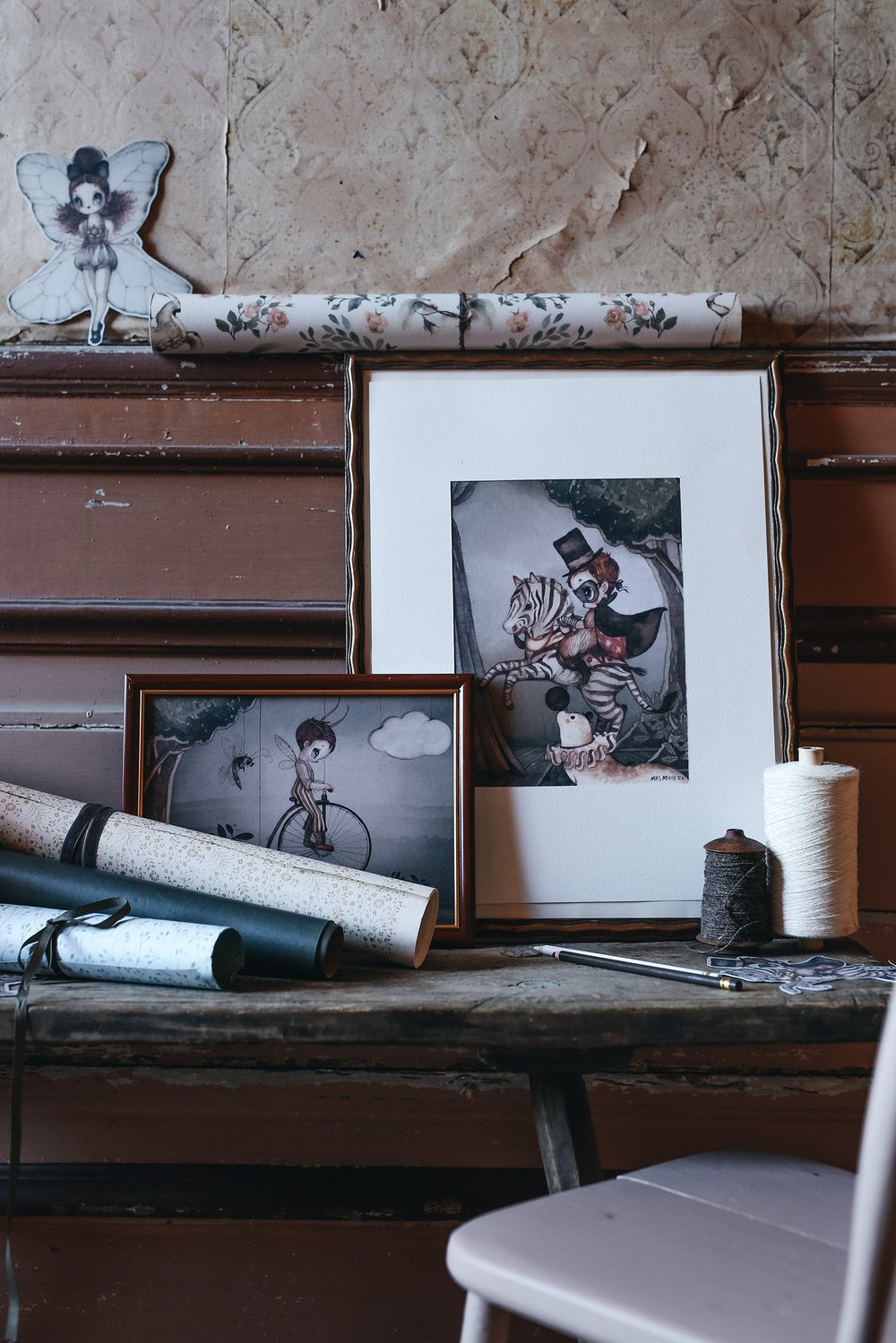 Mr John Plakat 50x70cm - Mrs. Mighetto