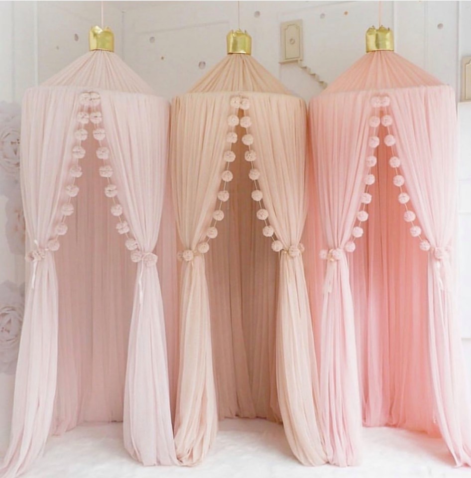 Spinkie Pom Pom Guirlande Oyster