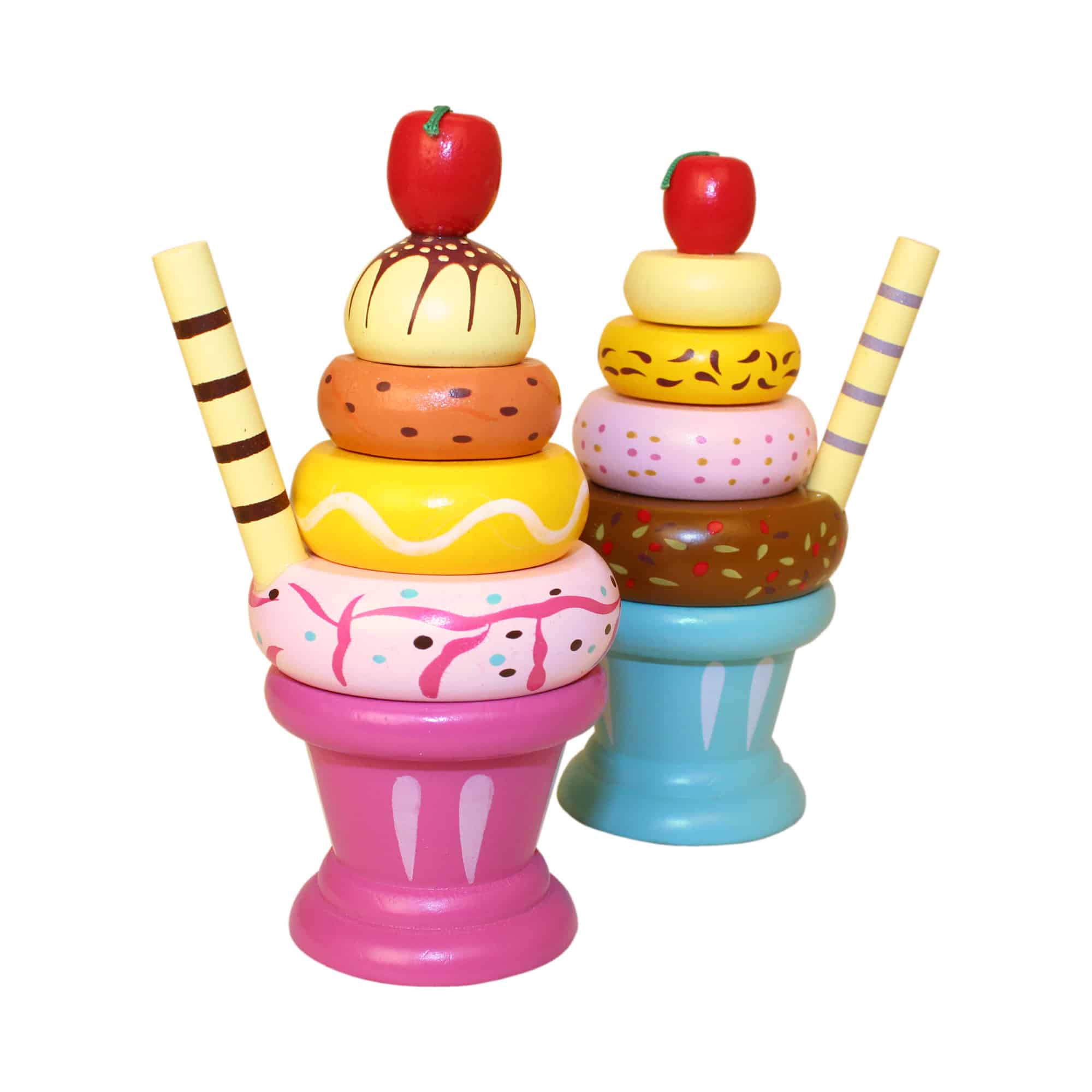 Magni istoppe med stabelfunktion - Pink