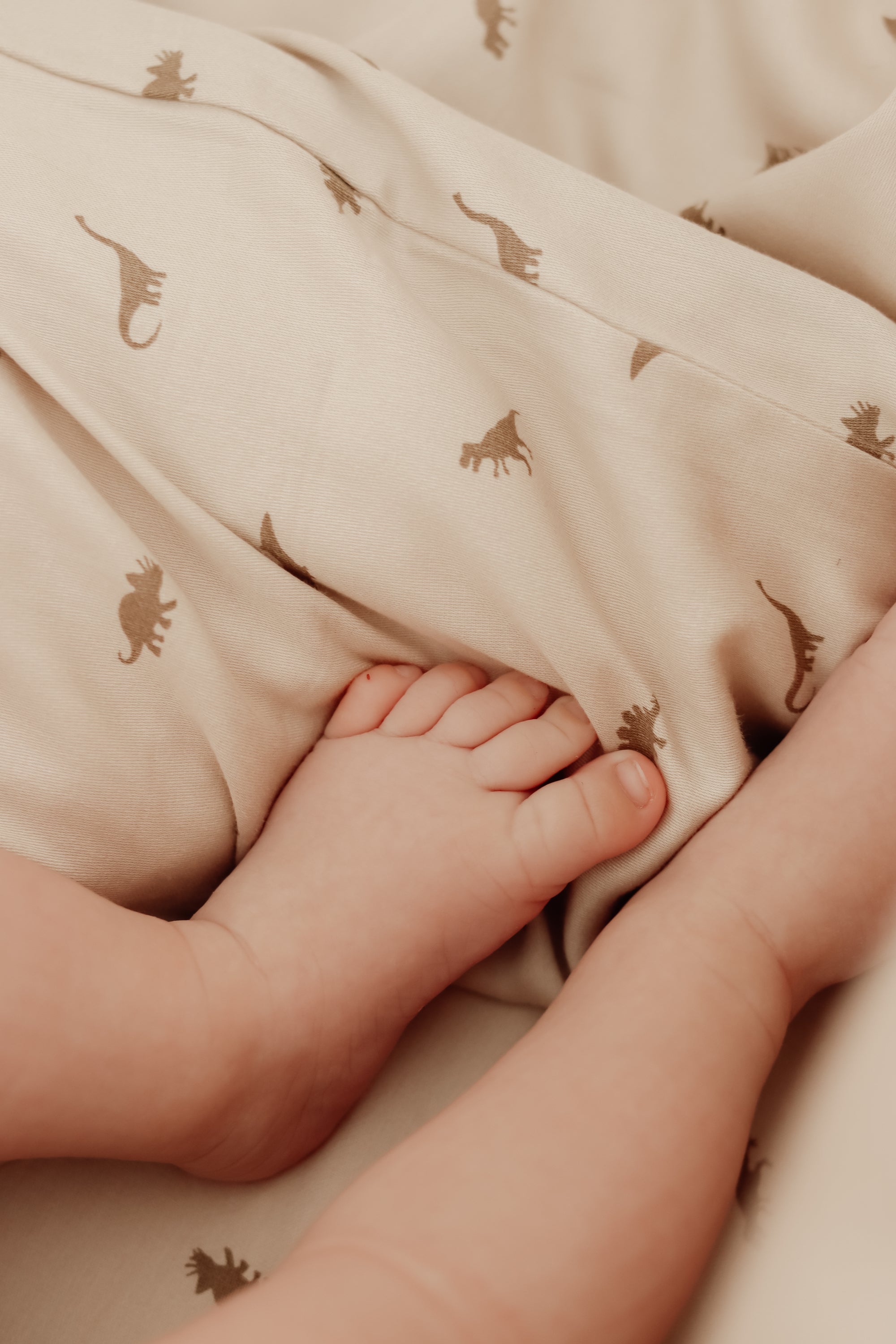 That´s Mine Sengetøj Baby - Dinosaur Oatmeal