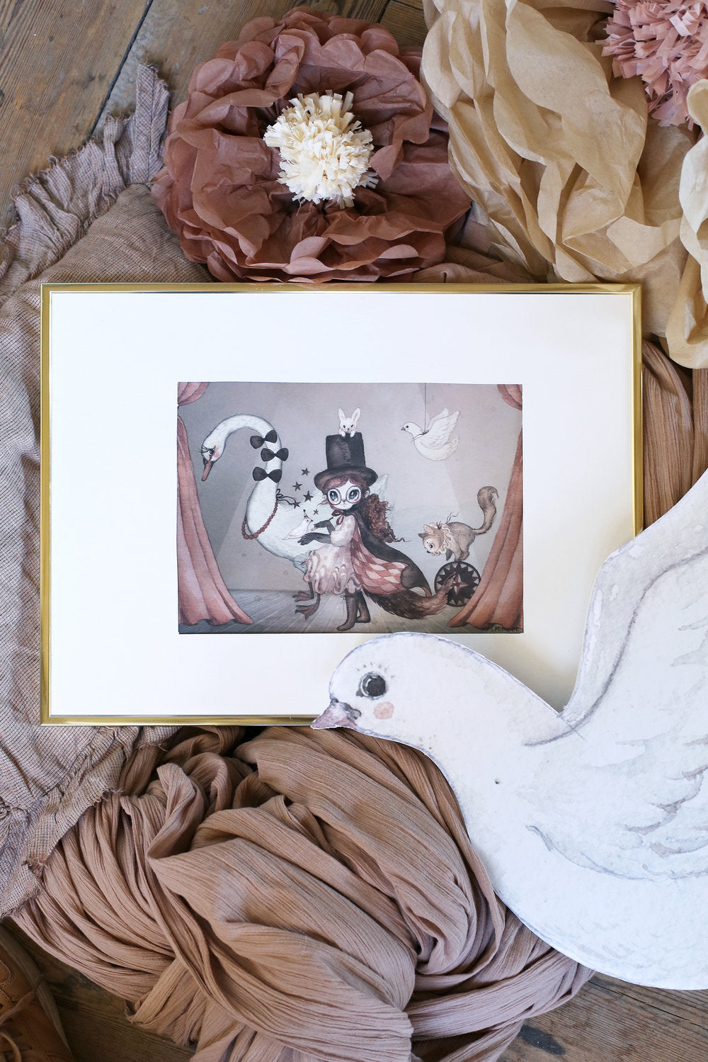 Miss Lucy plakat 18X24 cm - Mrs. Mighetto