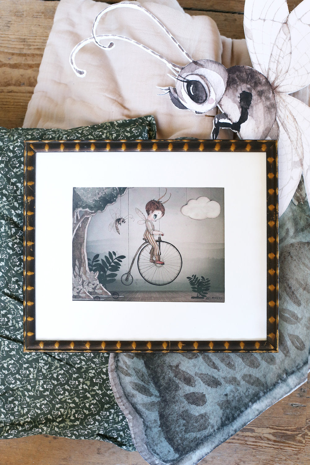 Mr John Plakat 50x70cm - Mrs. Mighetto