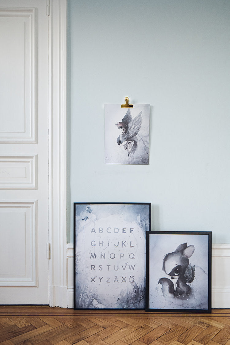 ABC Plakat 50x70 cm - Mrs. Mighetto