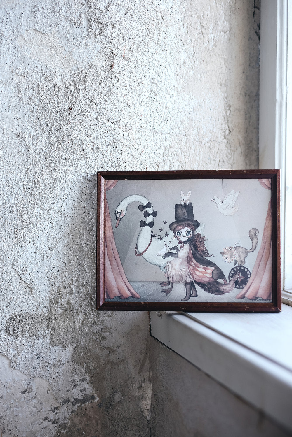 Miss Lucy plakat 18X24 cm - Mrs. Mighetto