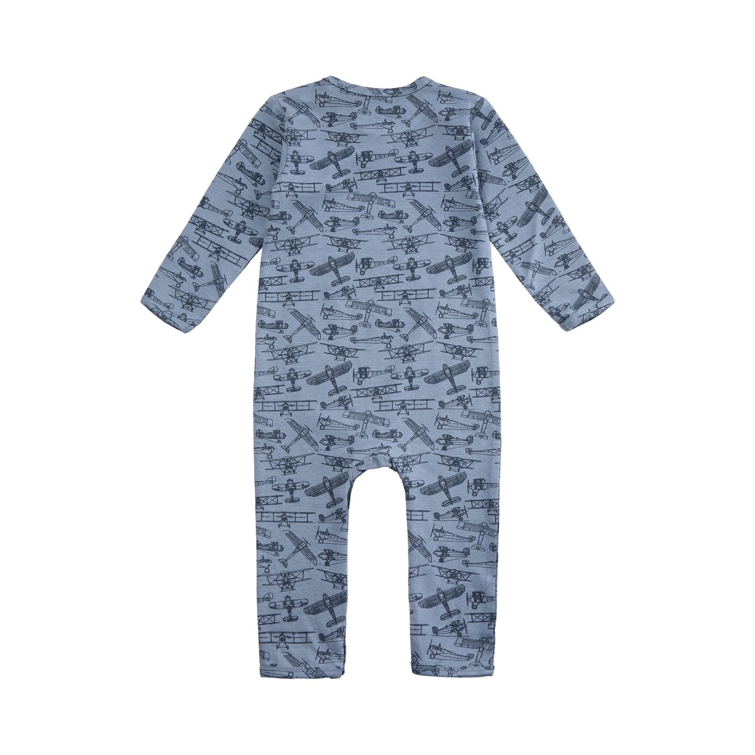 Petit By Sofie Schnoor Heldragt med flyvemaskiner - Middel Blue