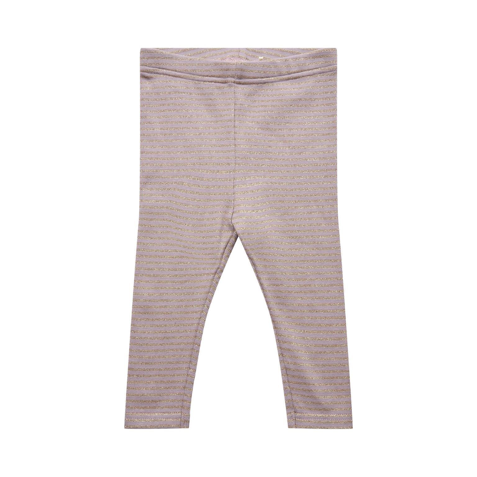 Petit By Sofie Schnoor Leggins - Purple / Guld