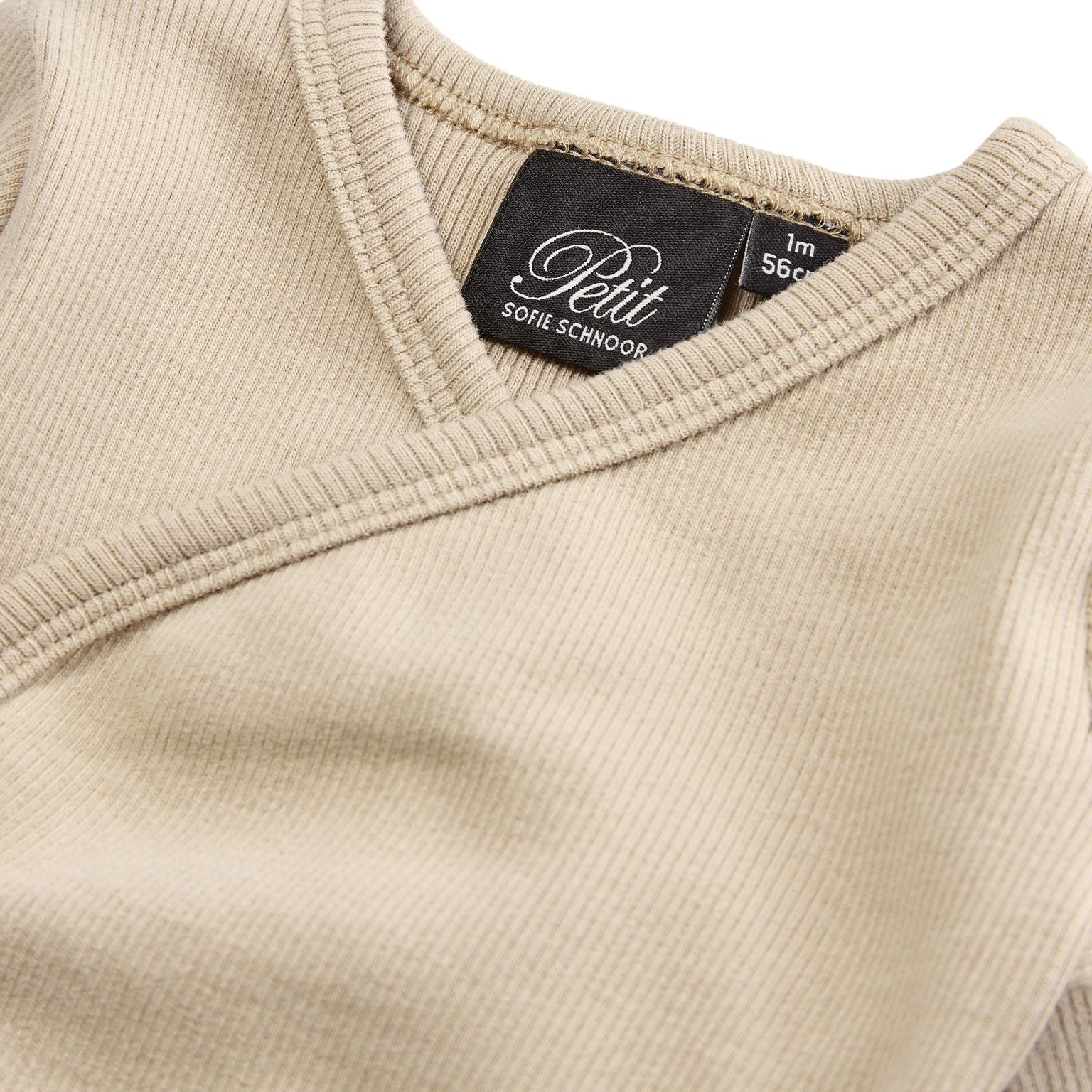 Petit By Sofie Schnoor New Born Rib Body - Dusty Green