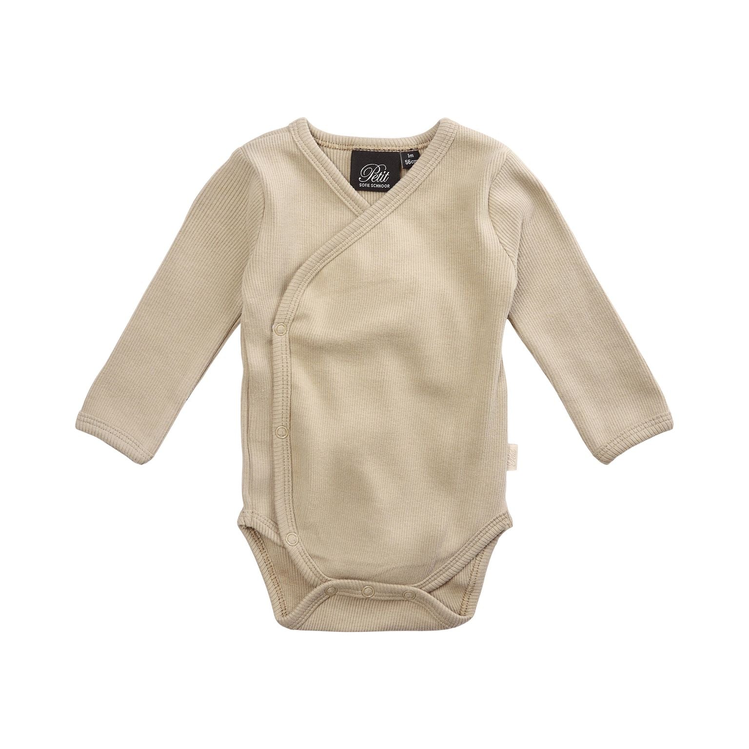 Petit By Sofie Schnoor New Born Rib Body - Dusty Green